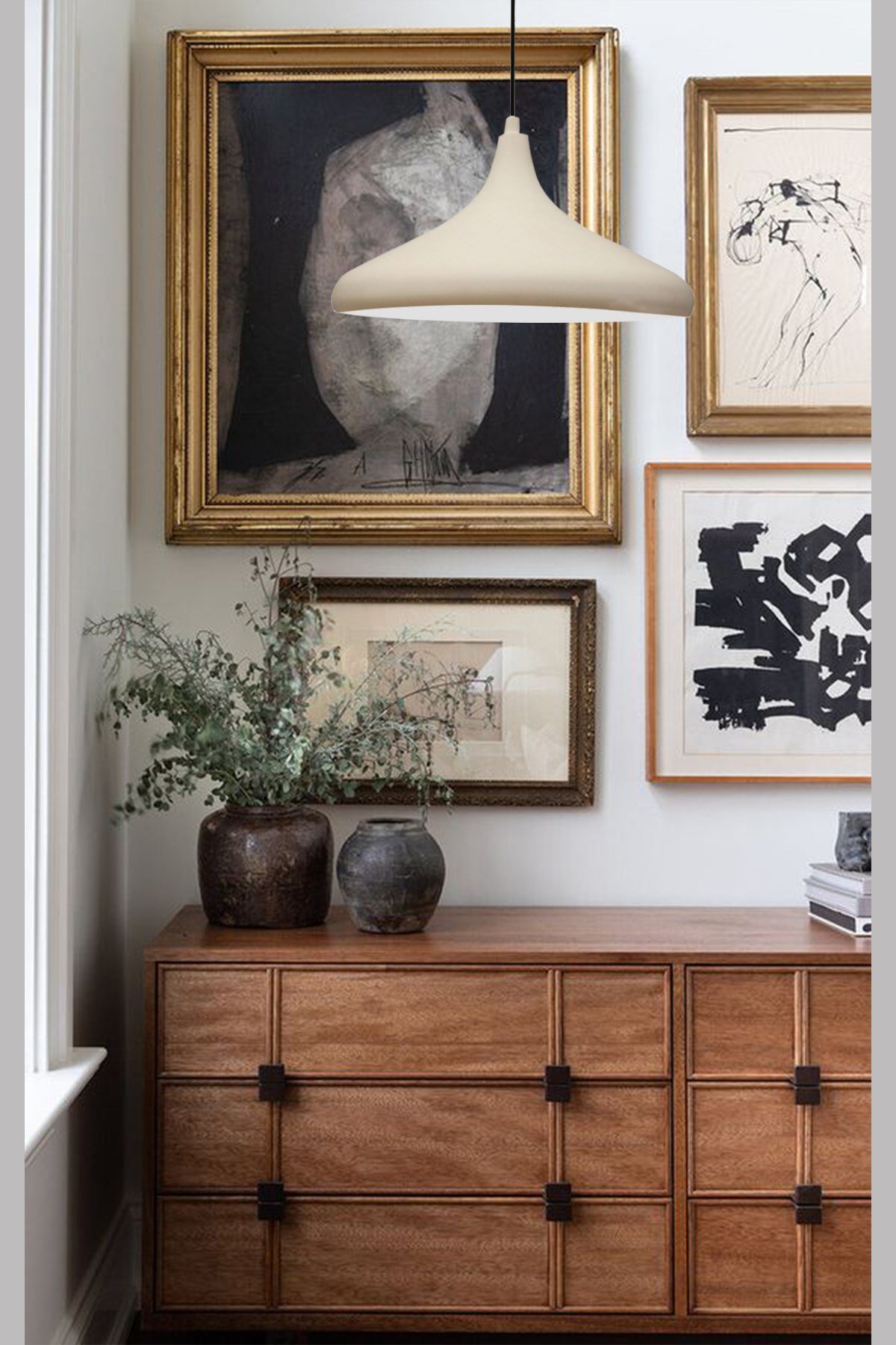 Bamyum Champion Beyaz Avize - İç Renk Beyaz