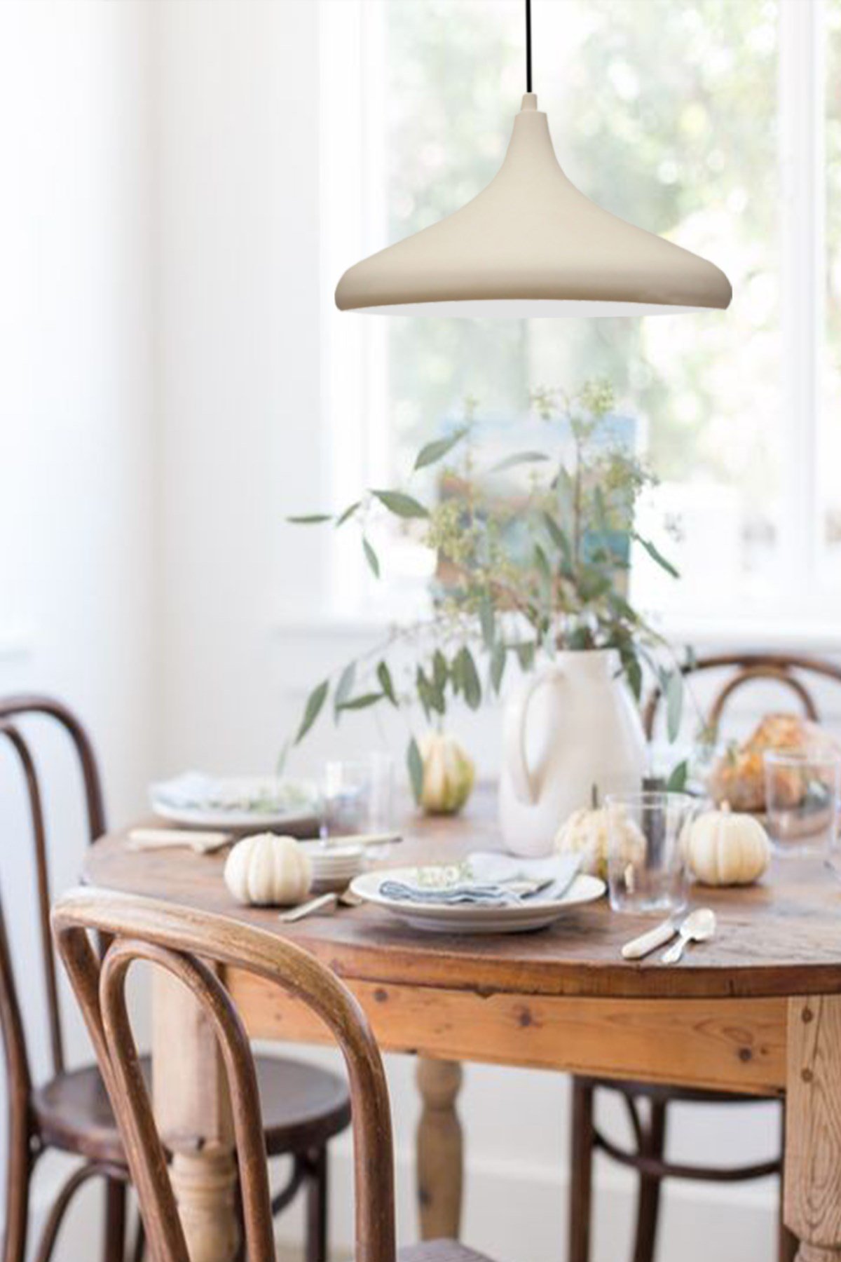 Bamyum Champion Beyaz Avize - İç Renk Beyaz