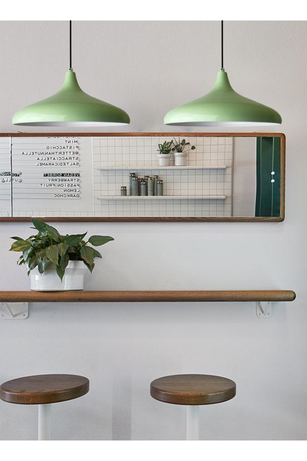 Bamyum Champion Mint Yeşili Rengi Avize