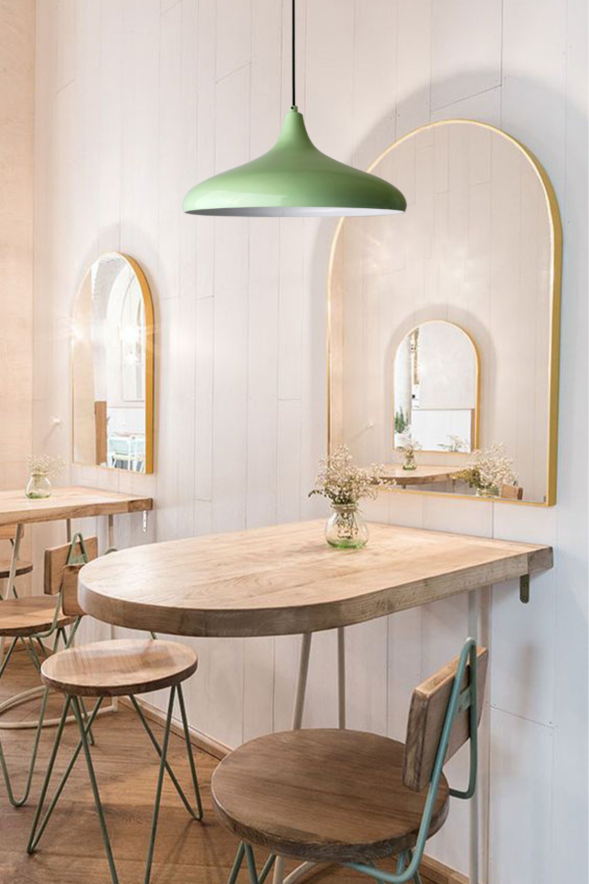 Bamyum Champion Mint Yeşili Rengi Avize