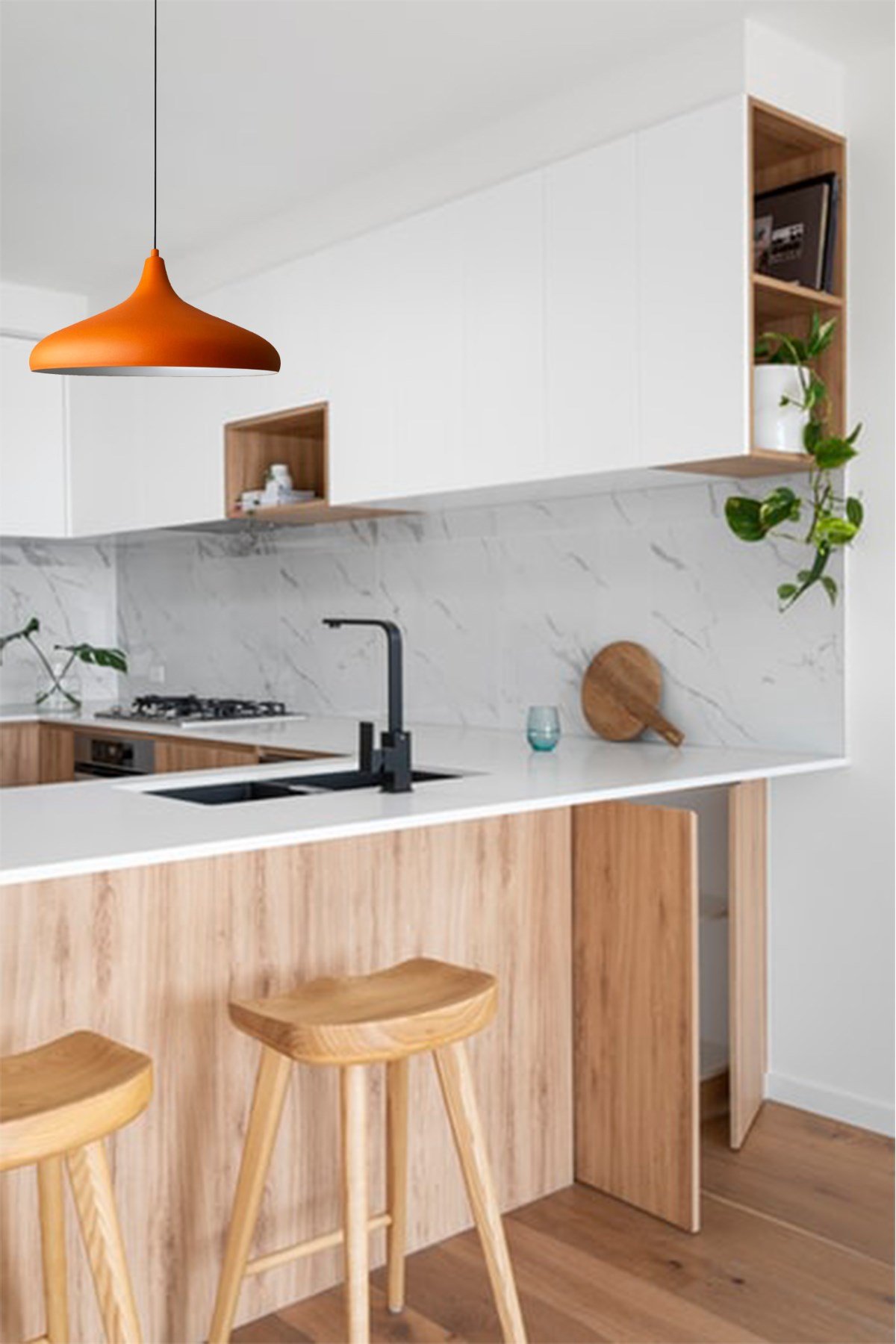 Bamyum Champion Turuncu Rengi Avize