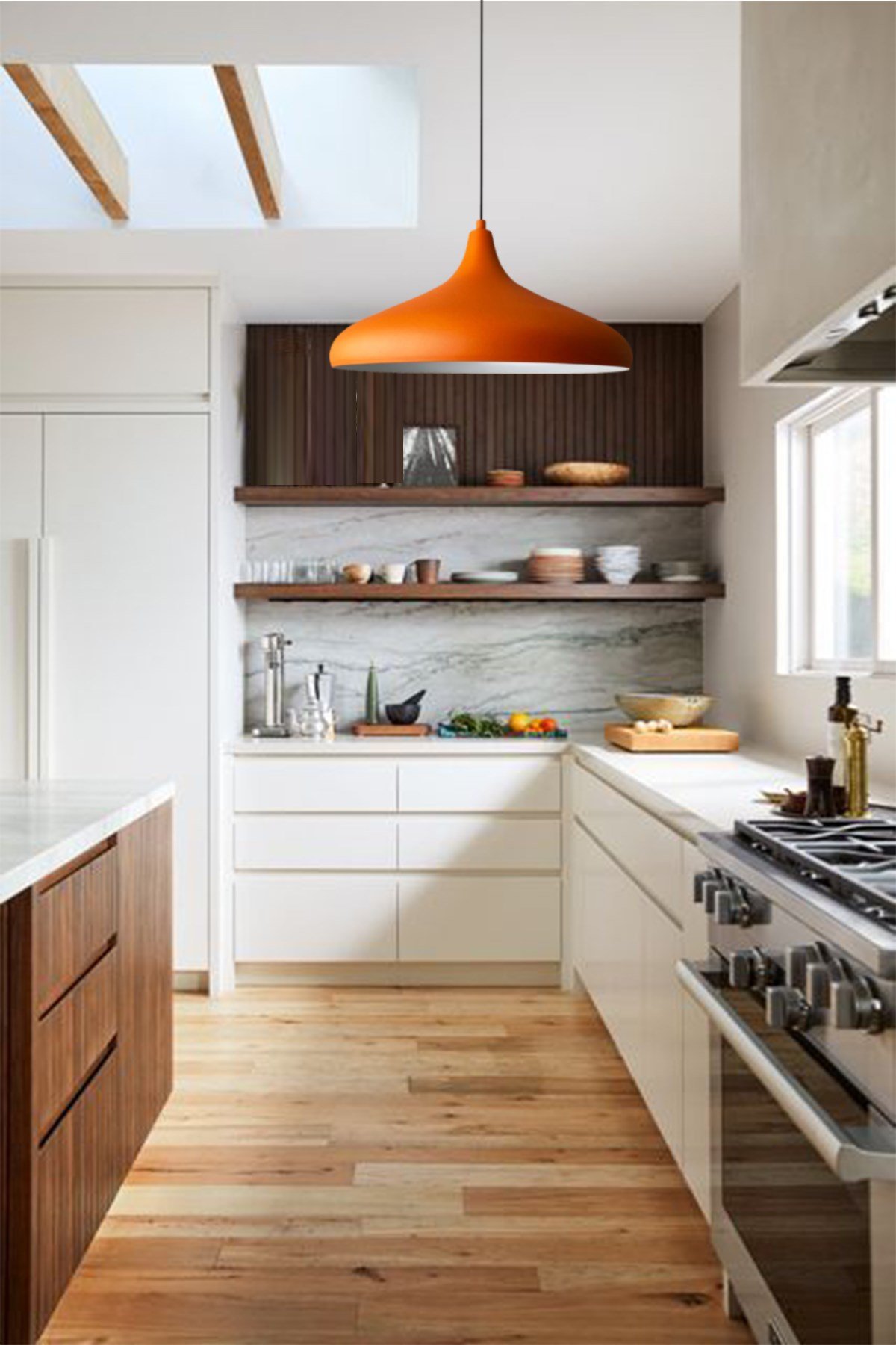 Bamyum Champion Turuncu Rengi Avize