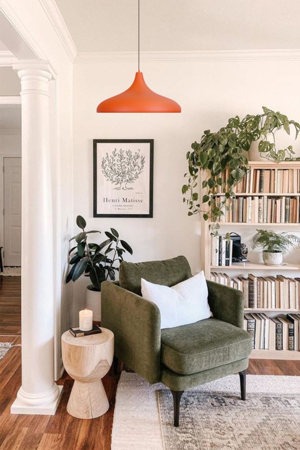 Bamyum Champion Turuncu Rengi Avize