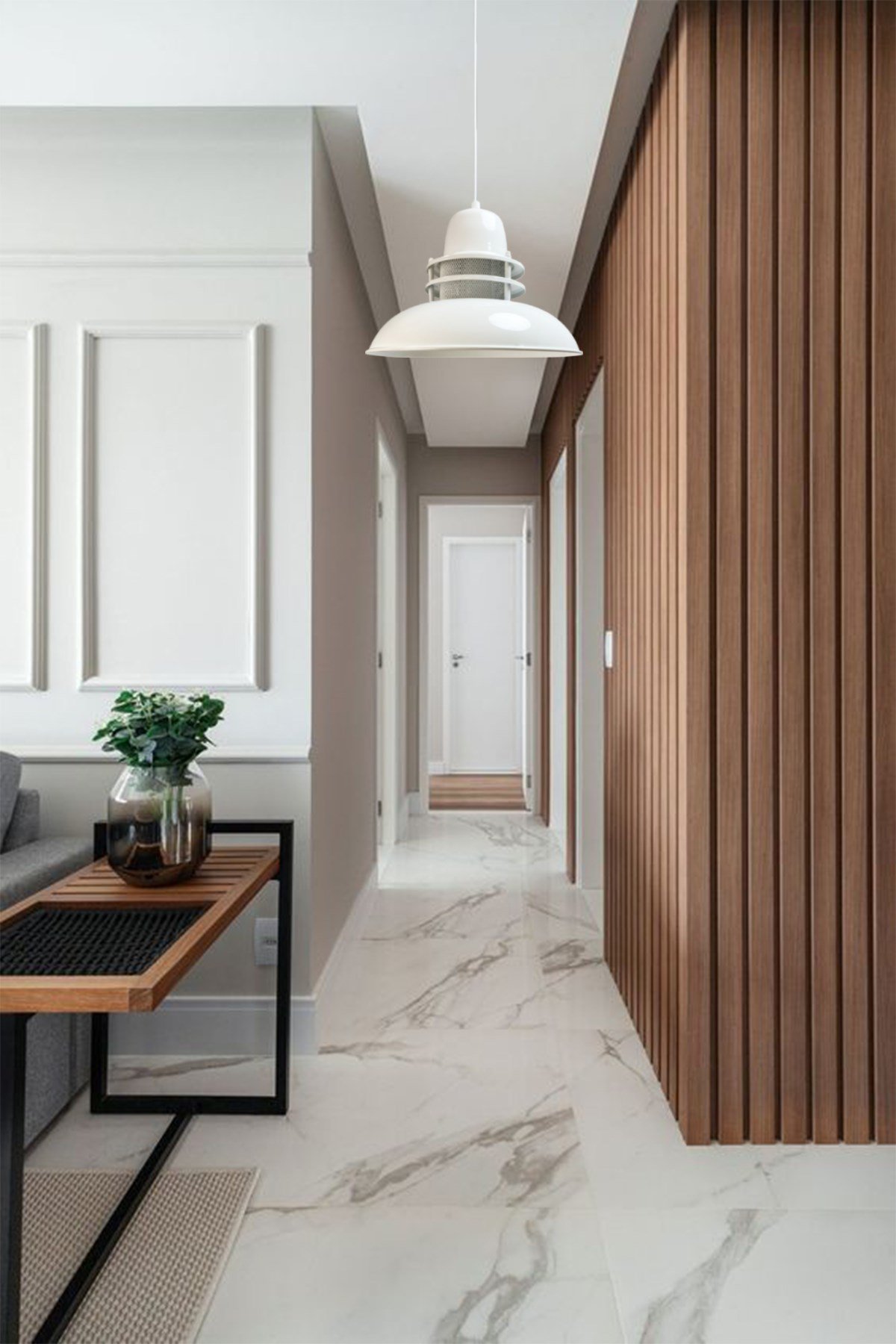 Bamyum Fener Beyaz Avize