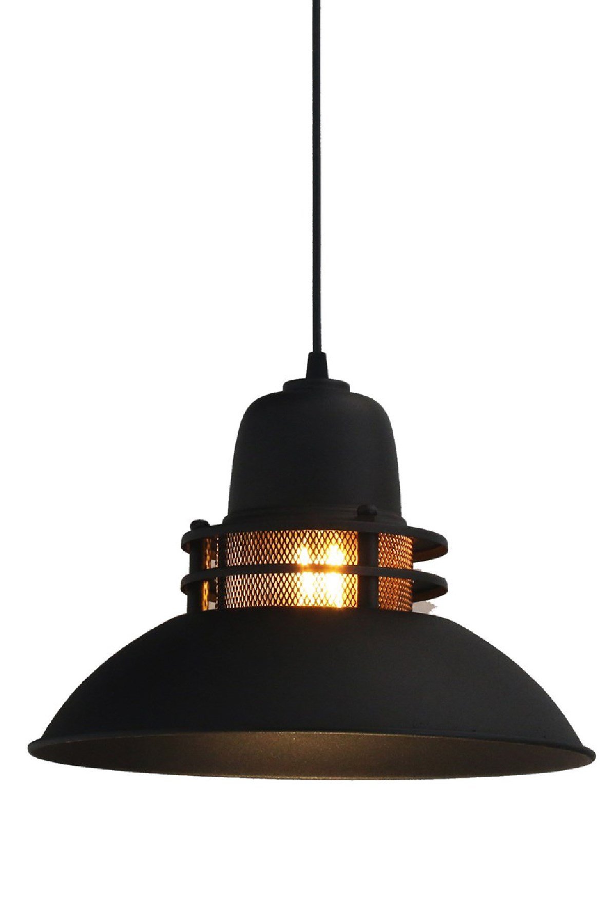 Bamyum Fener Siyah Avize