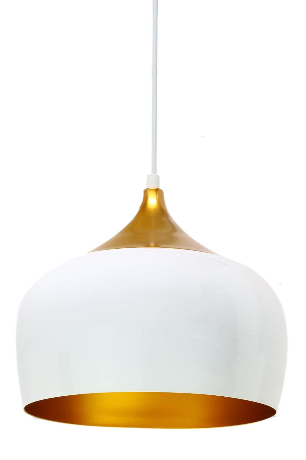 Bamyum Geniş Çember Beyaz Avize