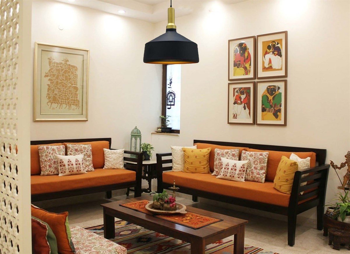 Bamyum Geniş Siyah Avize