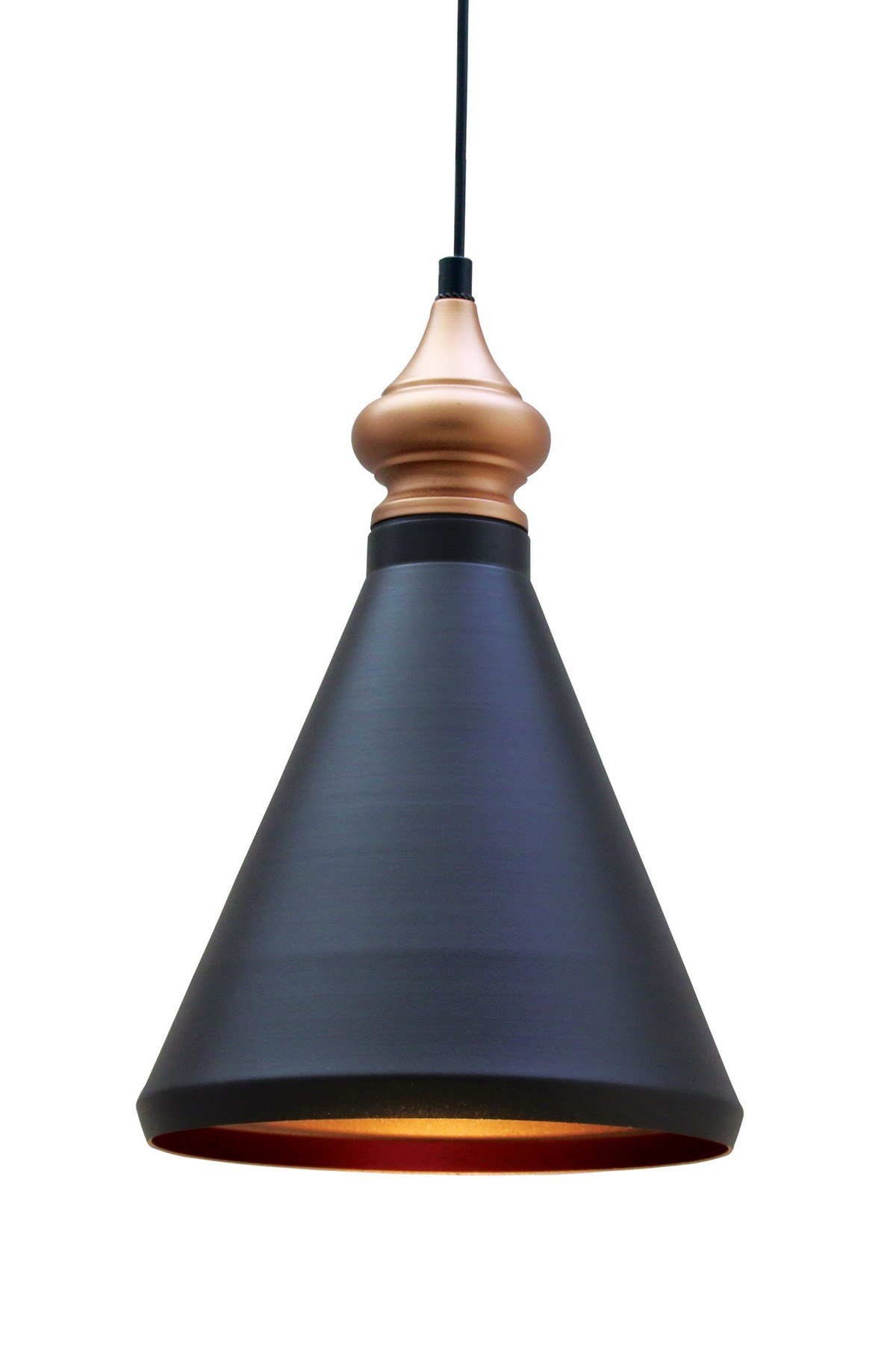 Bamyum İnce Siyah Avize