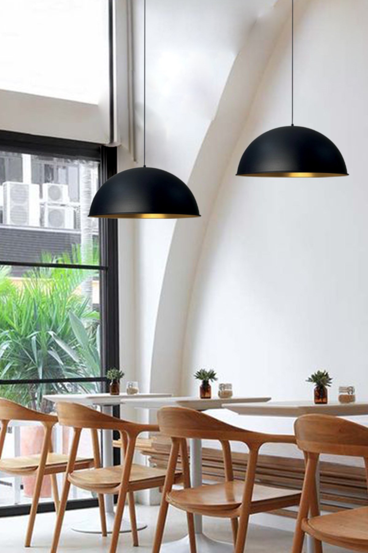 Bamyum Linate Siyah Avize