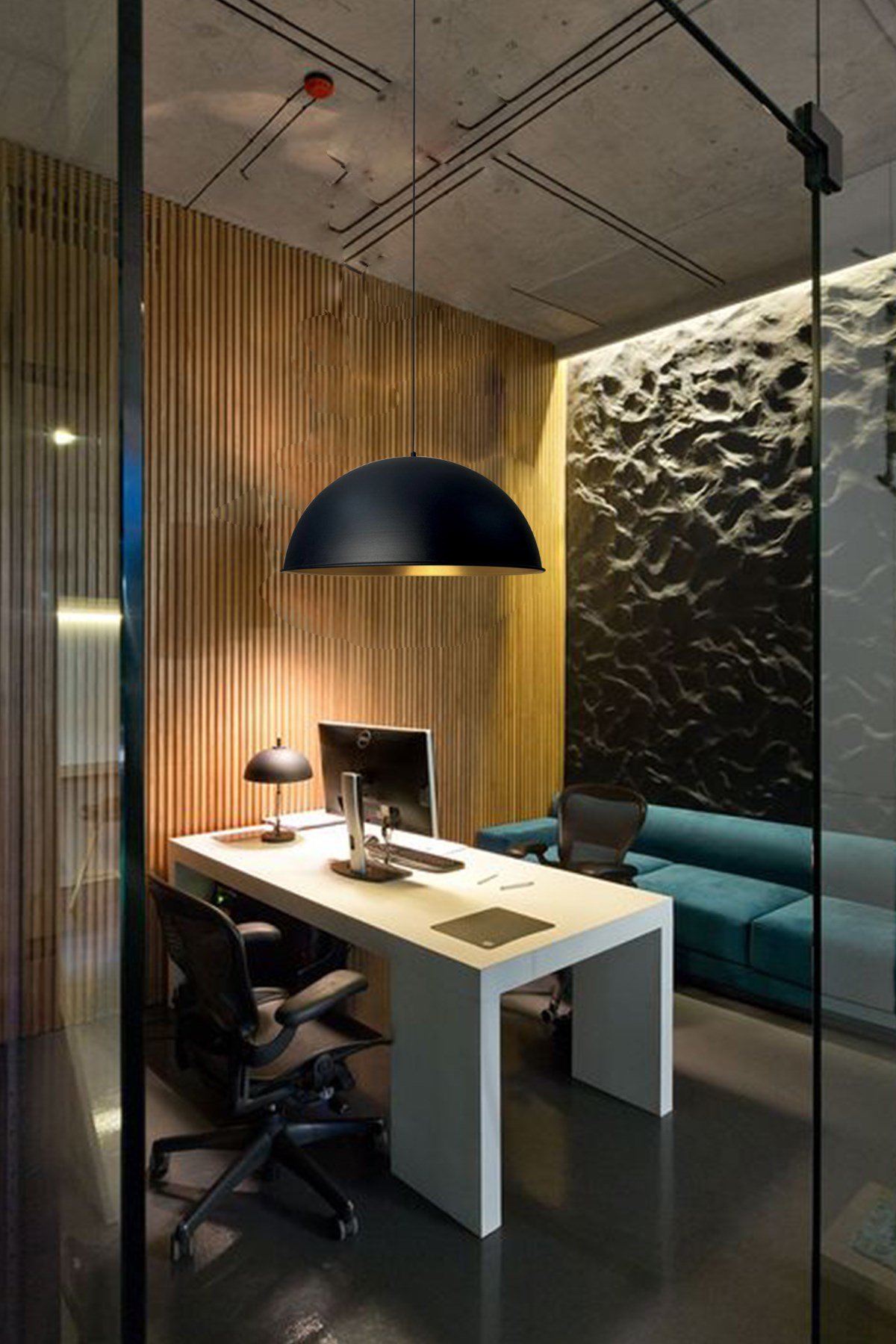 Bamyum Linate Siyah Avize