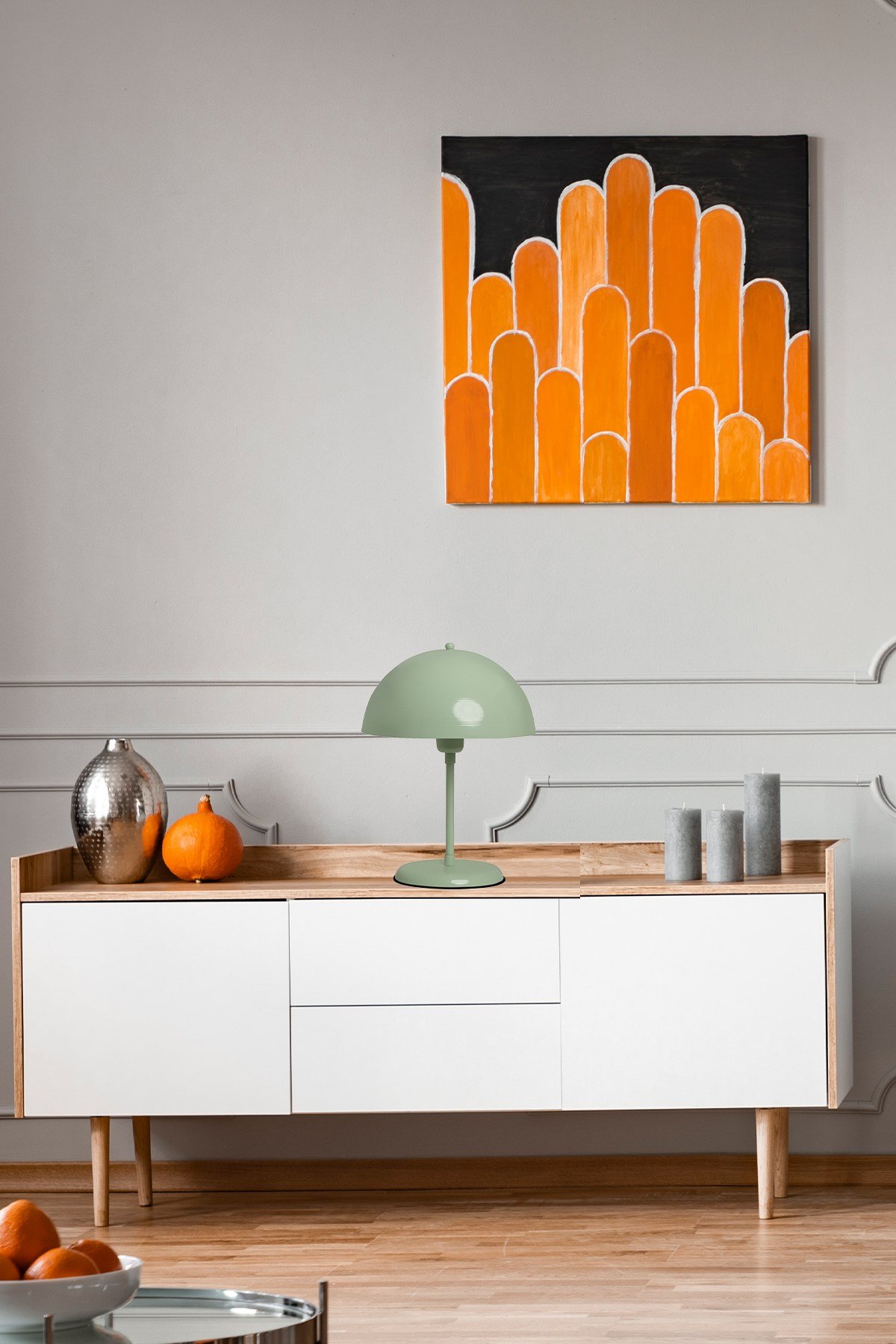 Bamyum Mantar Masa Lambası Mint Yeşili