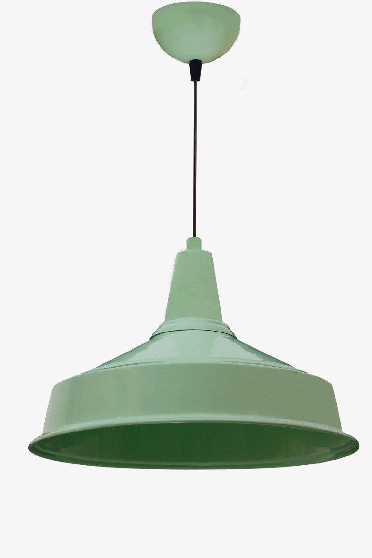 Bamyum Mint Yeşili Asaletli Retro Sarkıt Avize