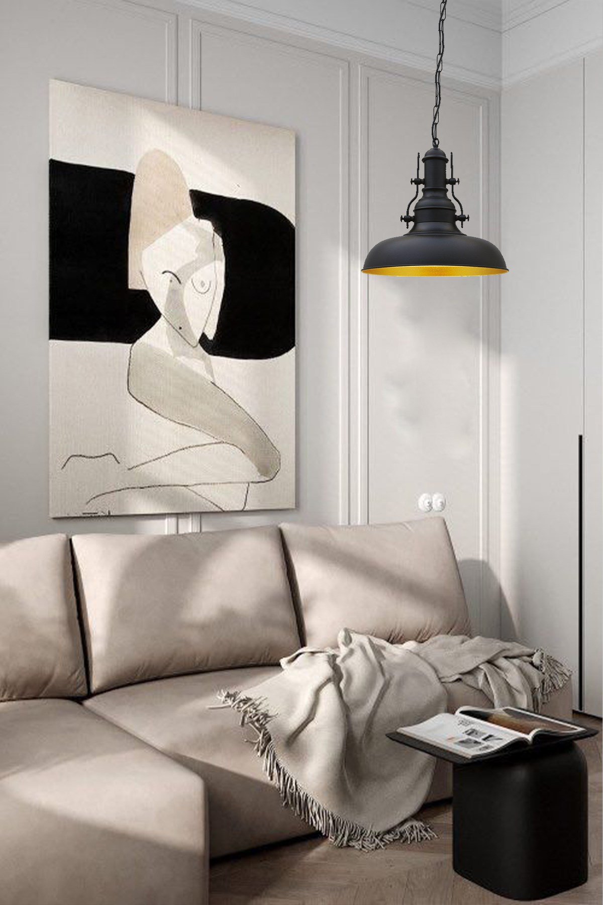 Bamyum Nota Siyah Avize