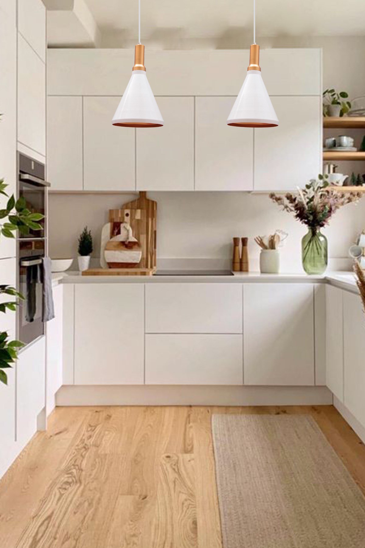 Bamyum Sabonis Beyaz Avize