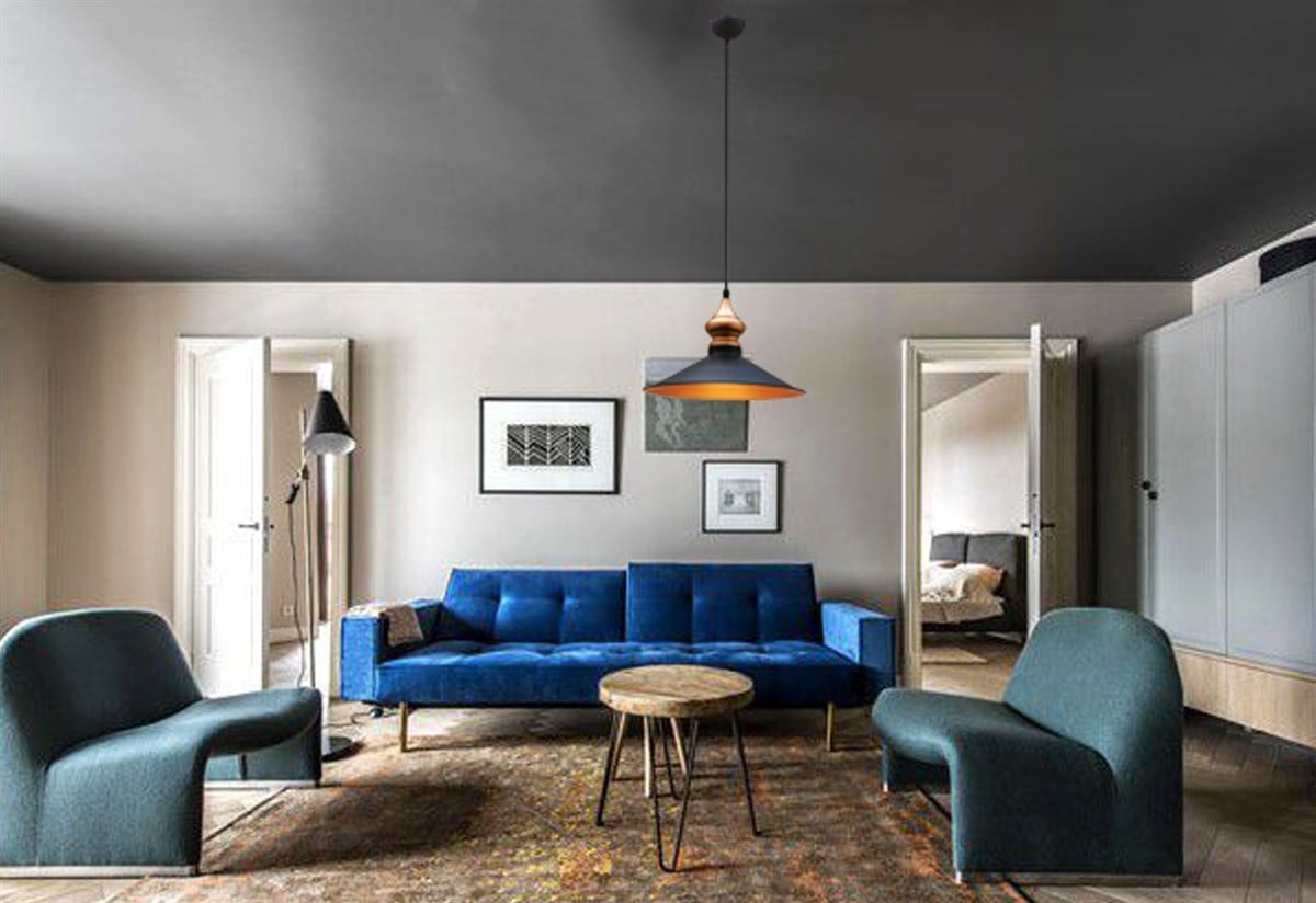 Bamyum Salon Siyah Avize