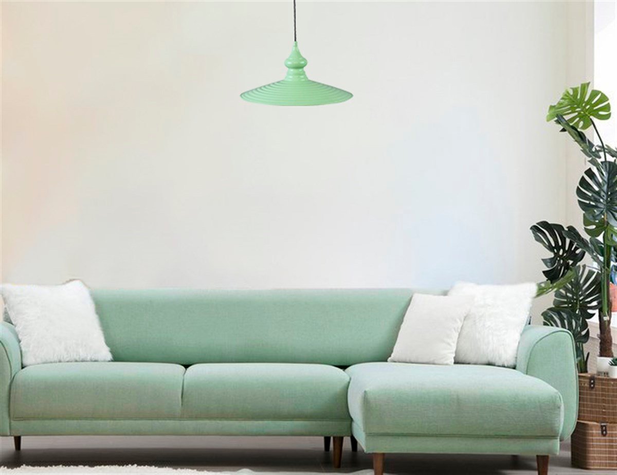 Bamyum Sarso Mint Yeşili Avize