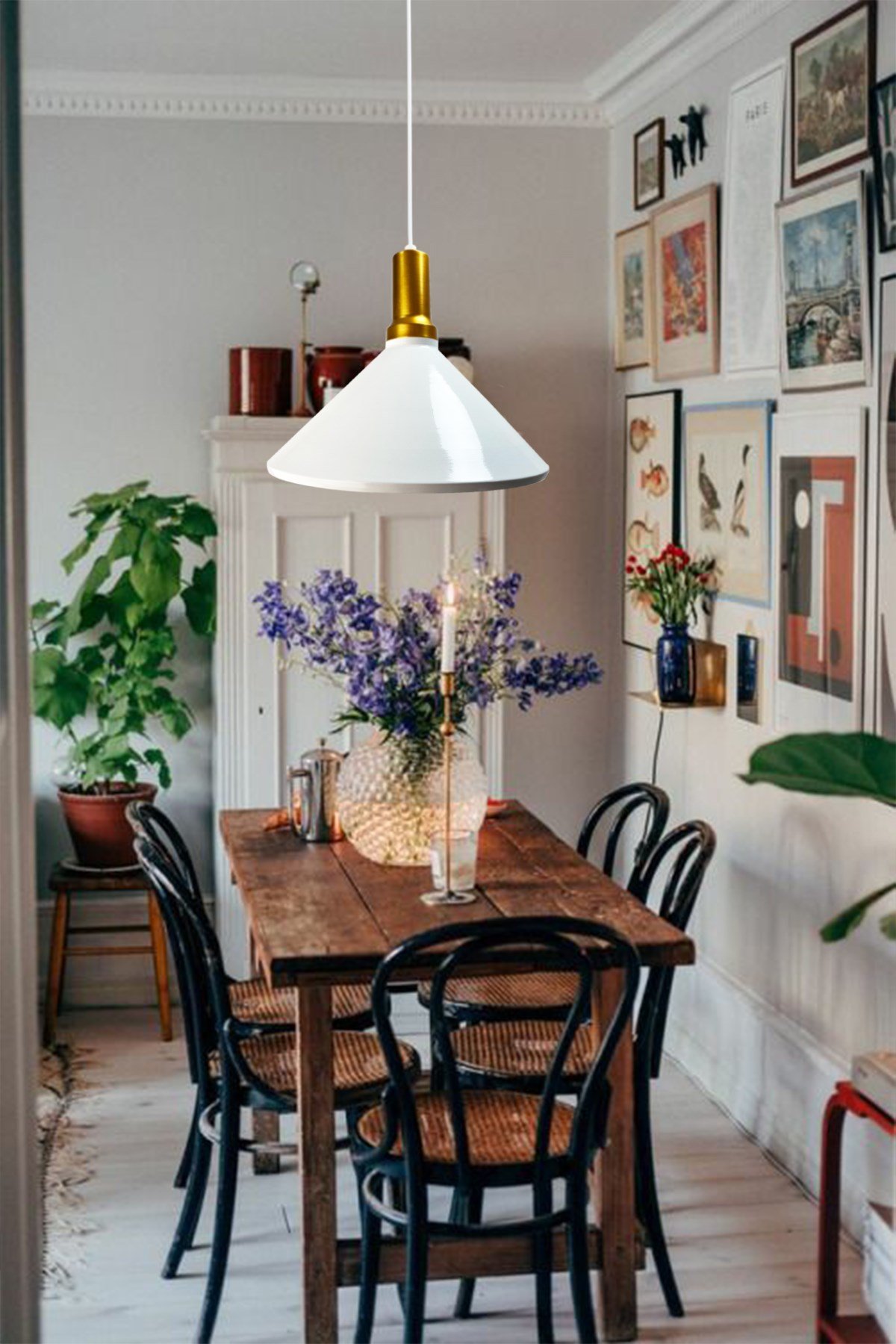 Bamyum Serçe Beyaz Avize