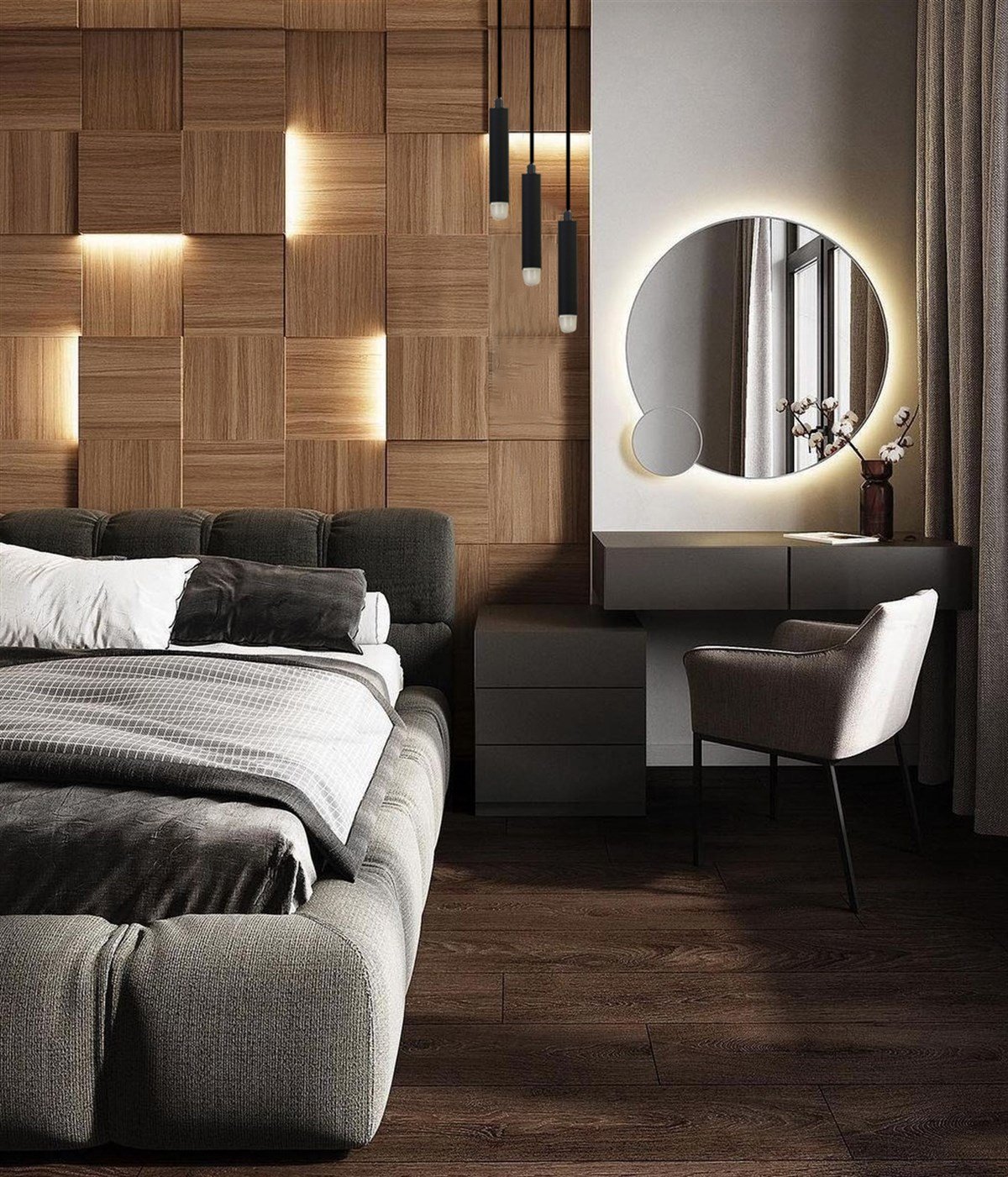 Bamyum Simavdo Siyah Sarkıt Avize