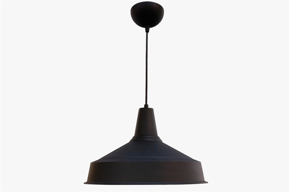 Bamyum Siyah Asaletli Retro Sarkıt Avize