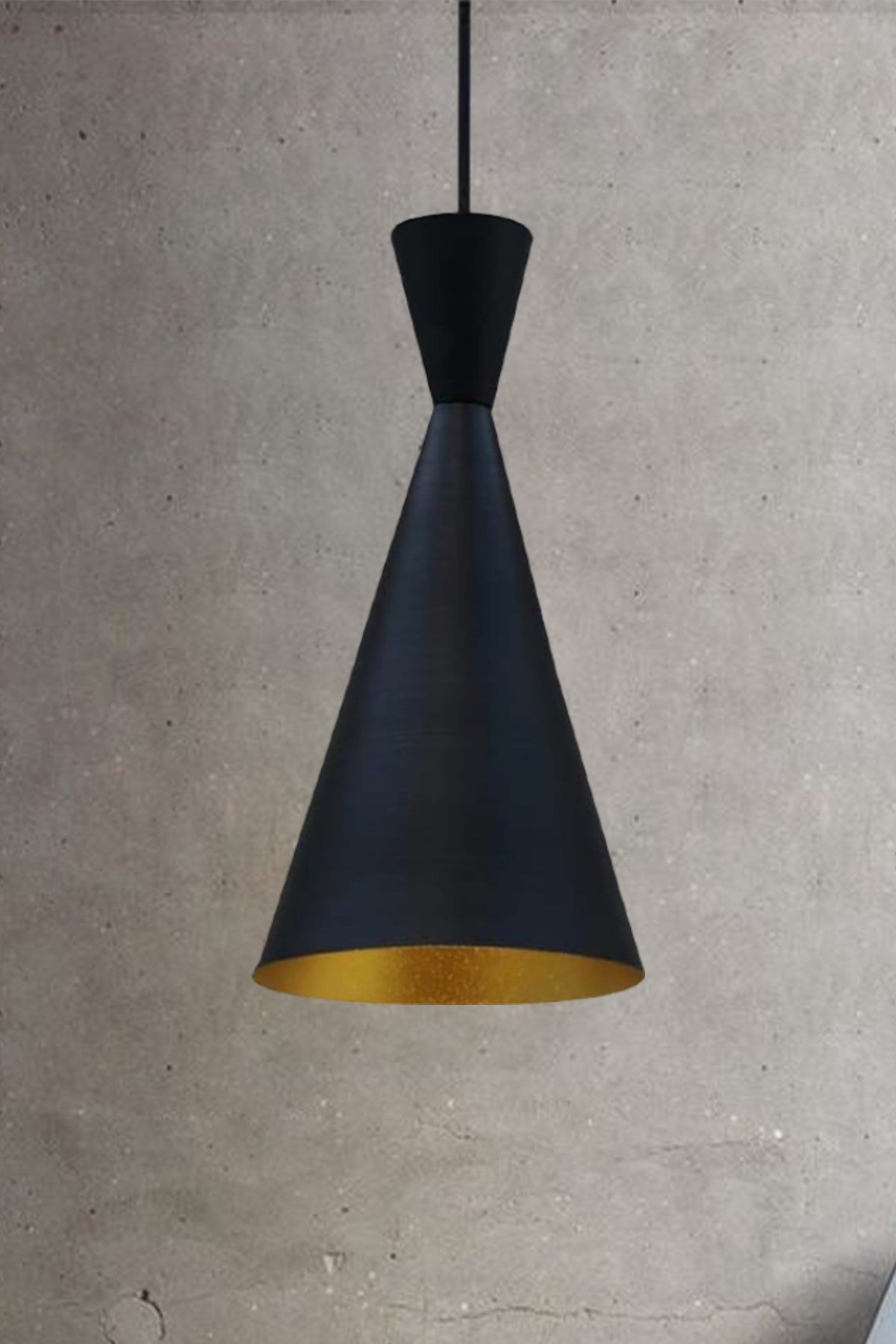 Bamyum Siyah İnce Avize