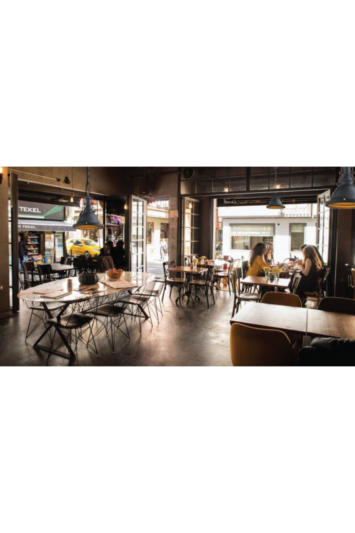 Bamyum Siyah Modern Spor Avize