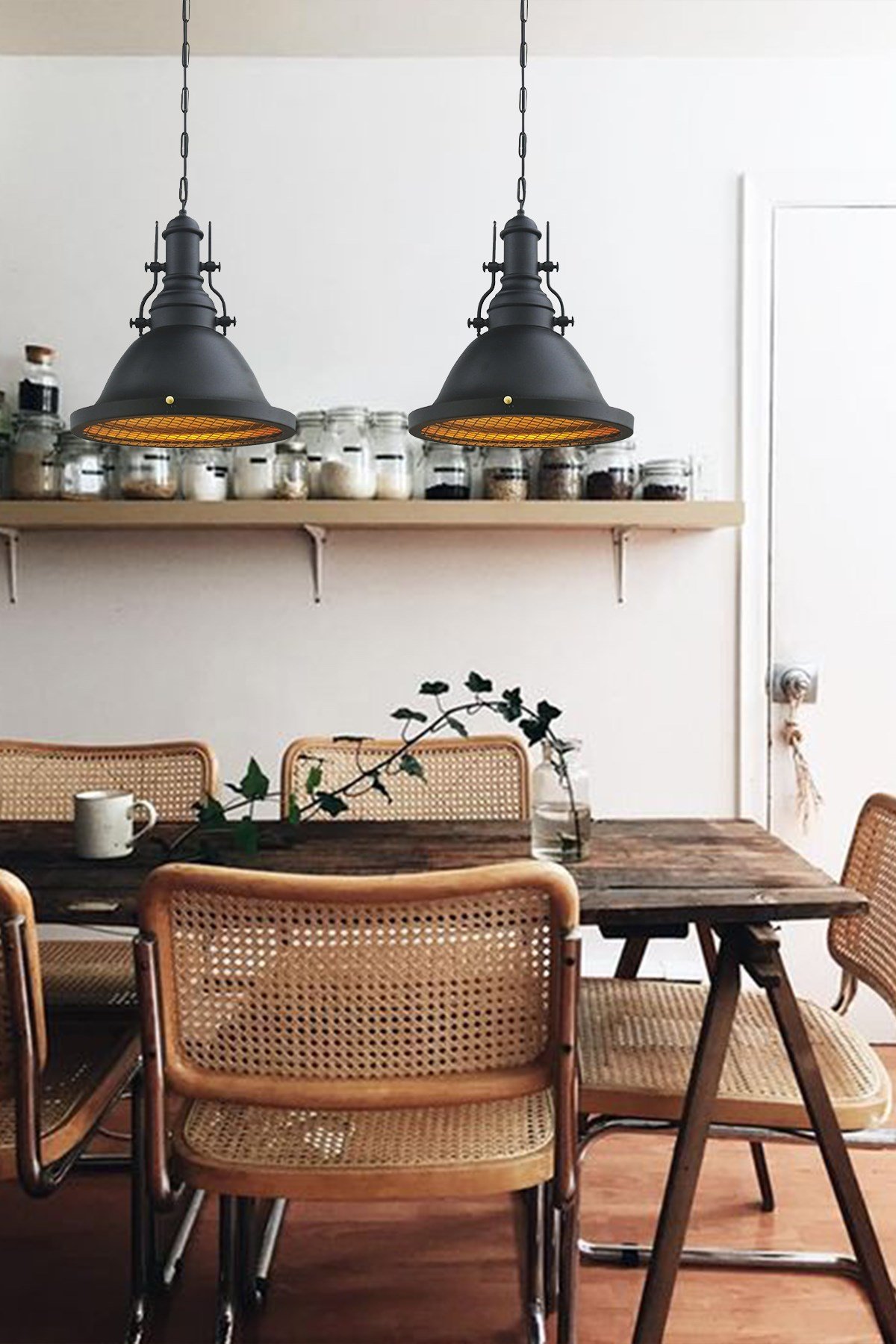 Bamyum Siyah Modern Spor Avize