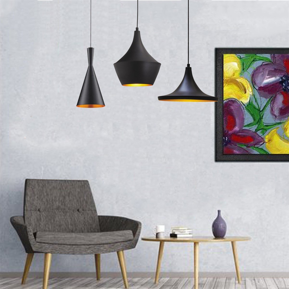 Bamyum Üçlü Magna Avize