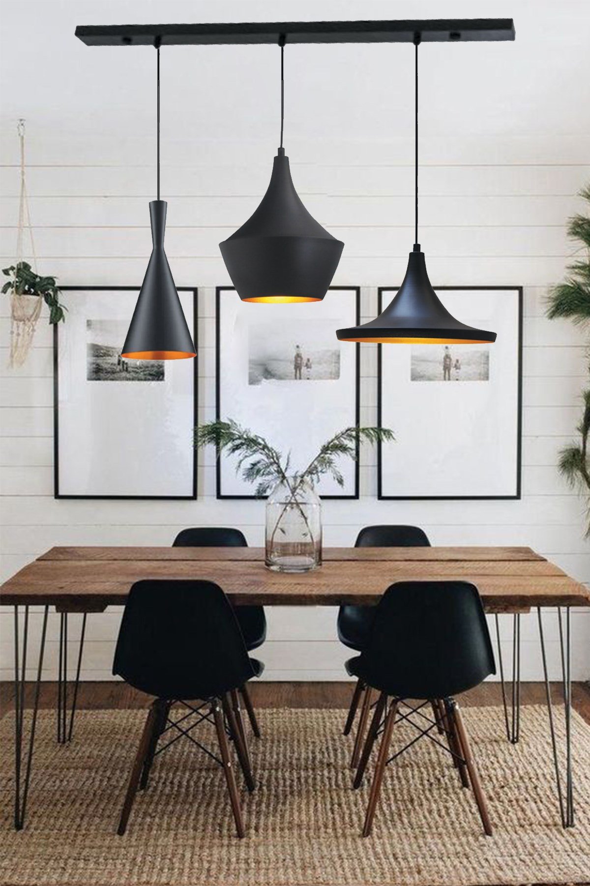 Bamyum Üçlü Magna Avize