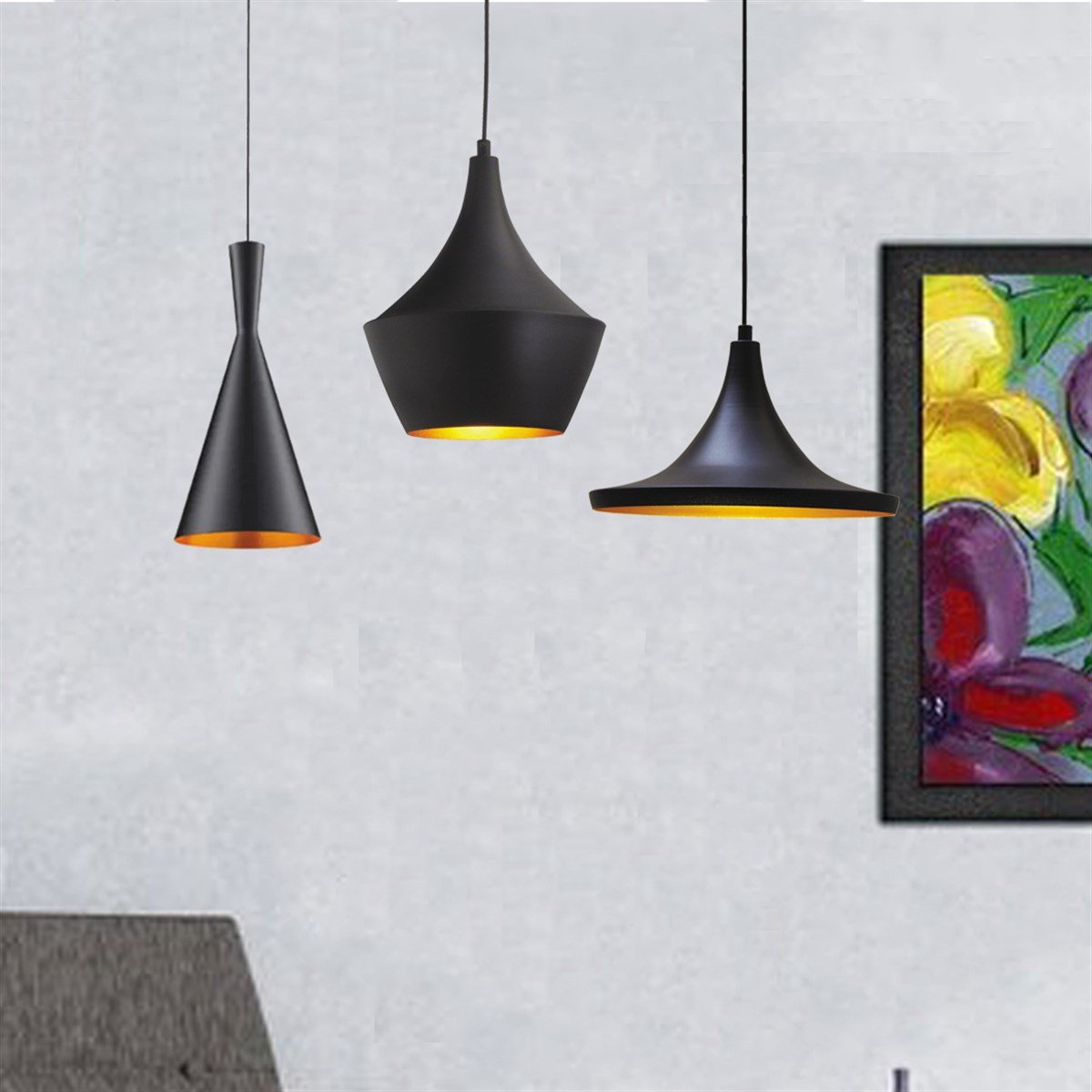 Bamyum Üçlü Magna Avize