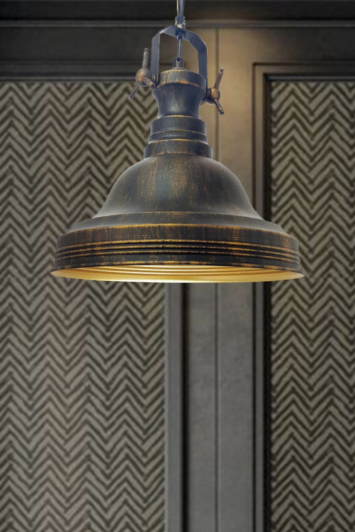 Bamyum Ulmete Eskitme Sarkıt Avize