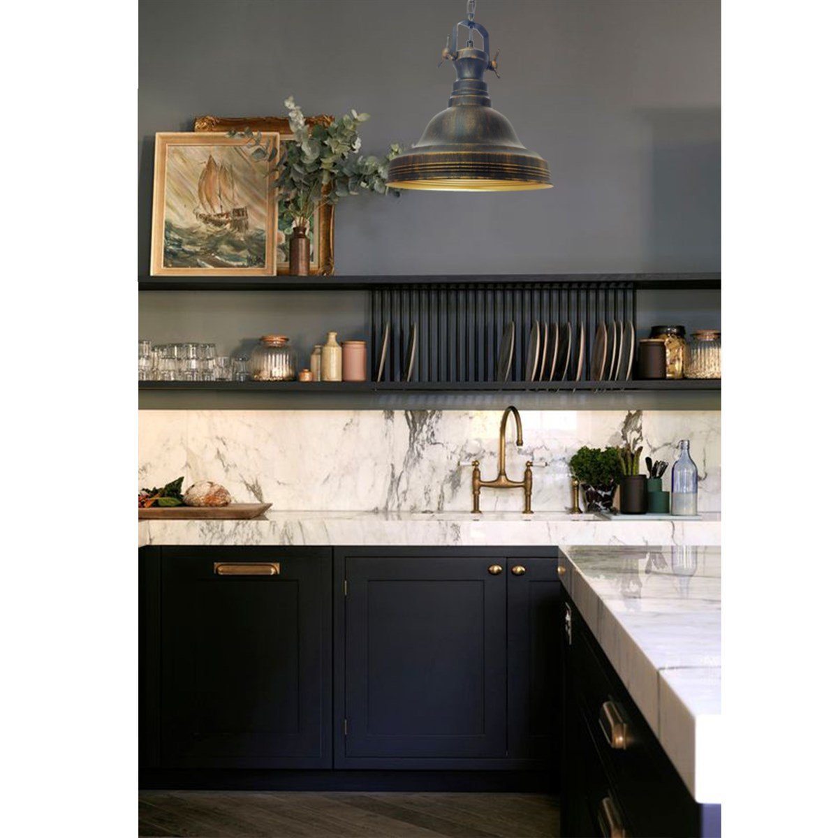 Bamyum Ulmete Eskitme Sarkıt Avize