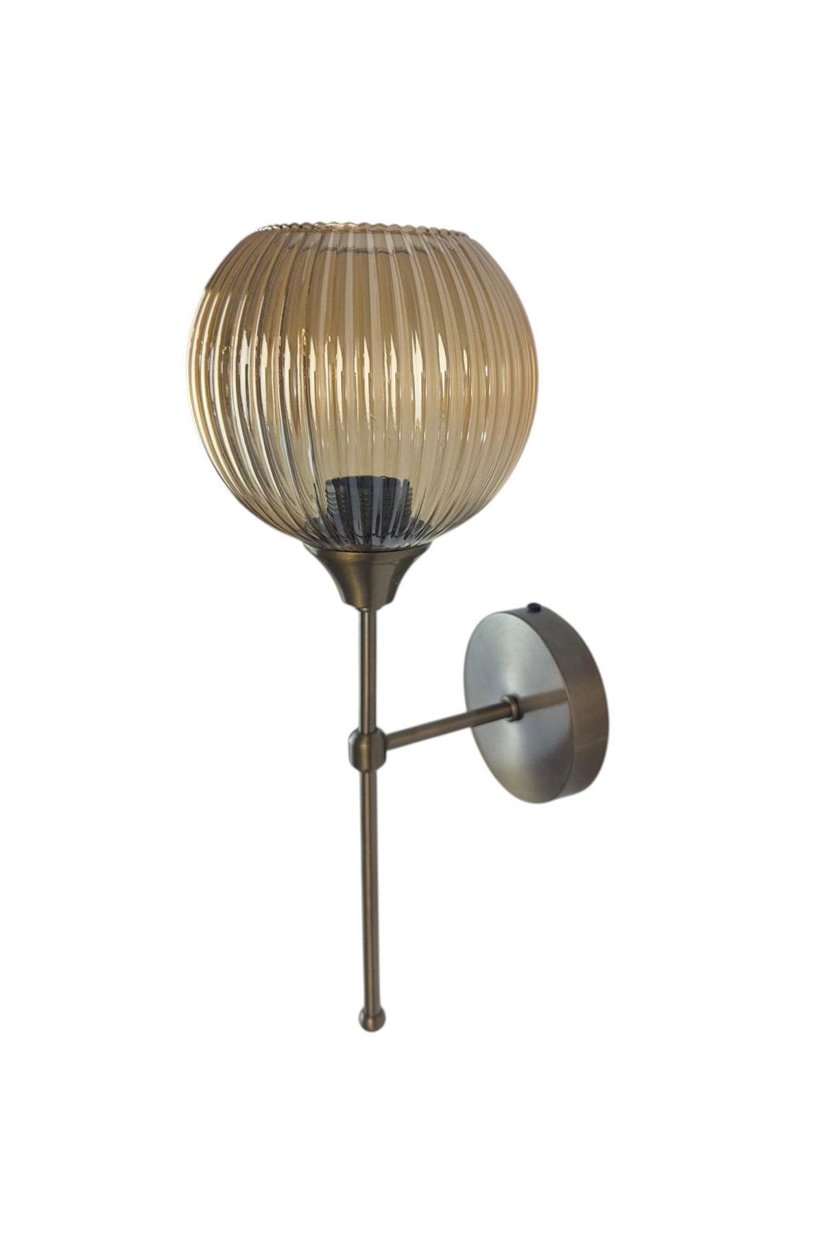 Bobel Bal Cam Lumo Gövde Aplik Duvar Lambası Modern Otel Cafe Vintage Salon Yatak Odası Merdiven Retro