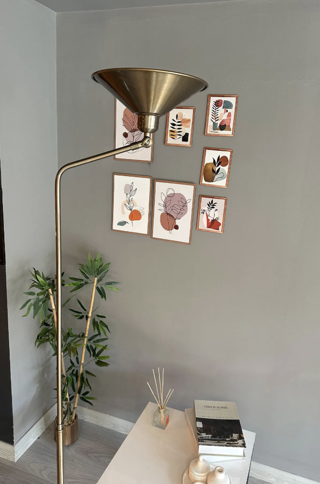 Eskitme Lambader Hareketli Başlık Modern Dekoratif Metal Salon Oturma Odası Çalışma Odası Lambası