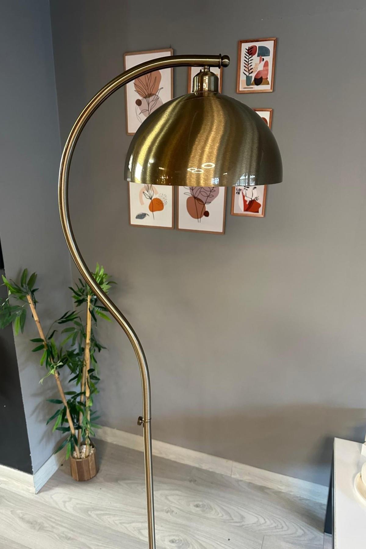 Lambader Eskitme S Gövde Modern Dekoratif Metal Oturma Odası Çalışma Odası
