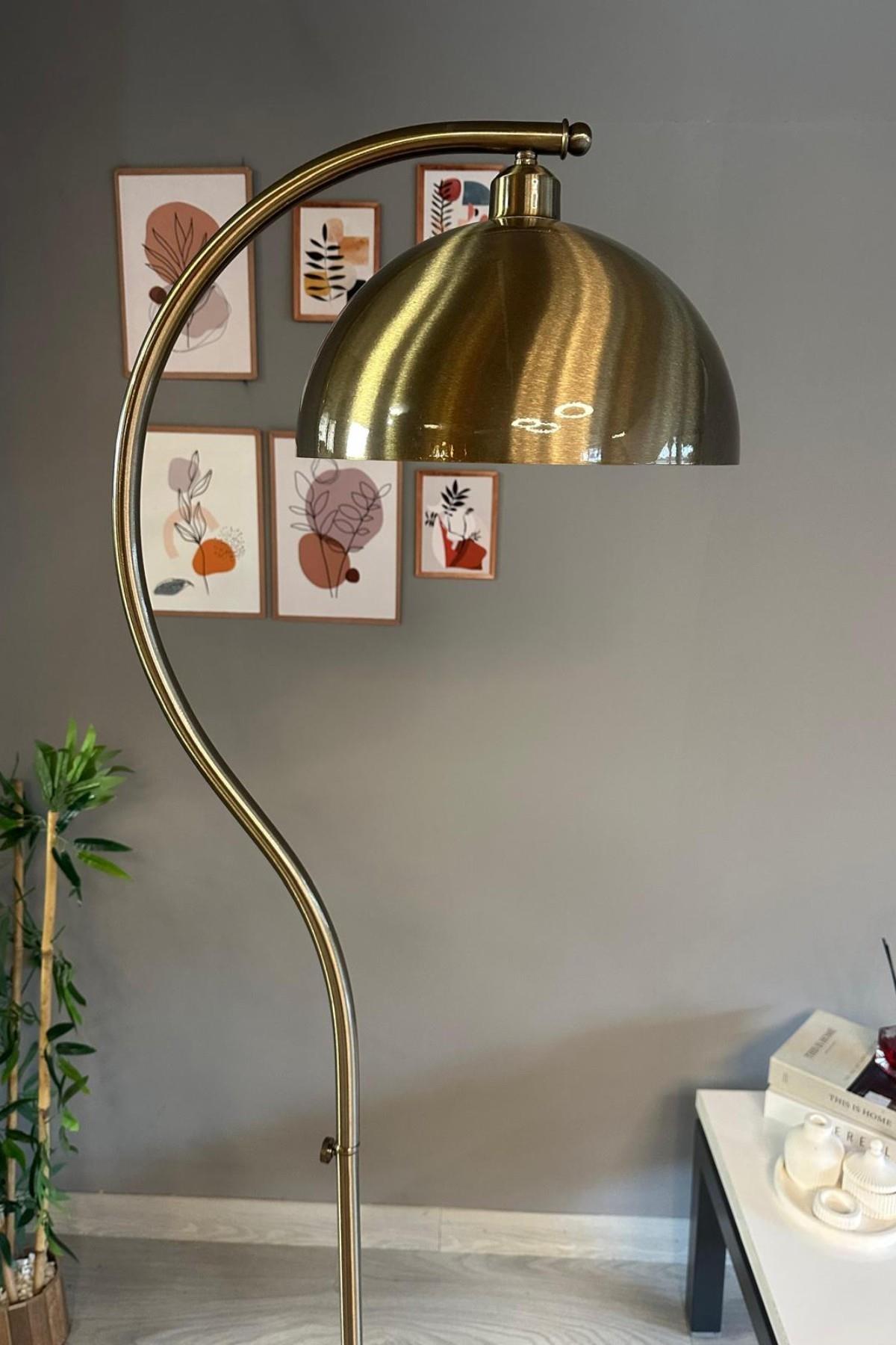 Lambader Eskitme S Gövde Modern Dekoratif Metal Oturma Odası Çalışma Odası