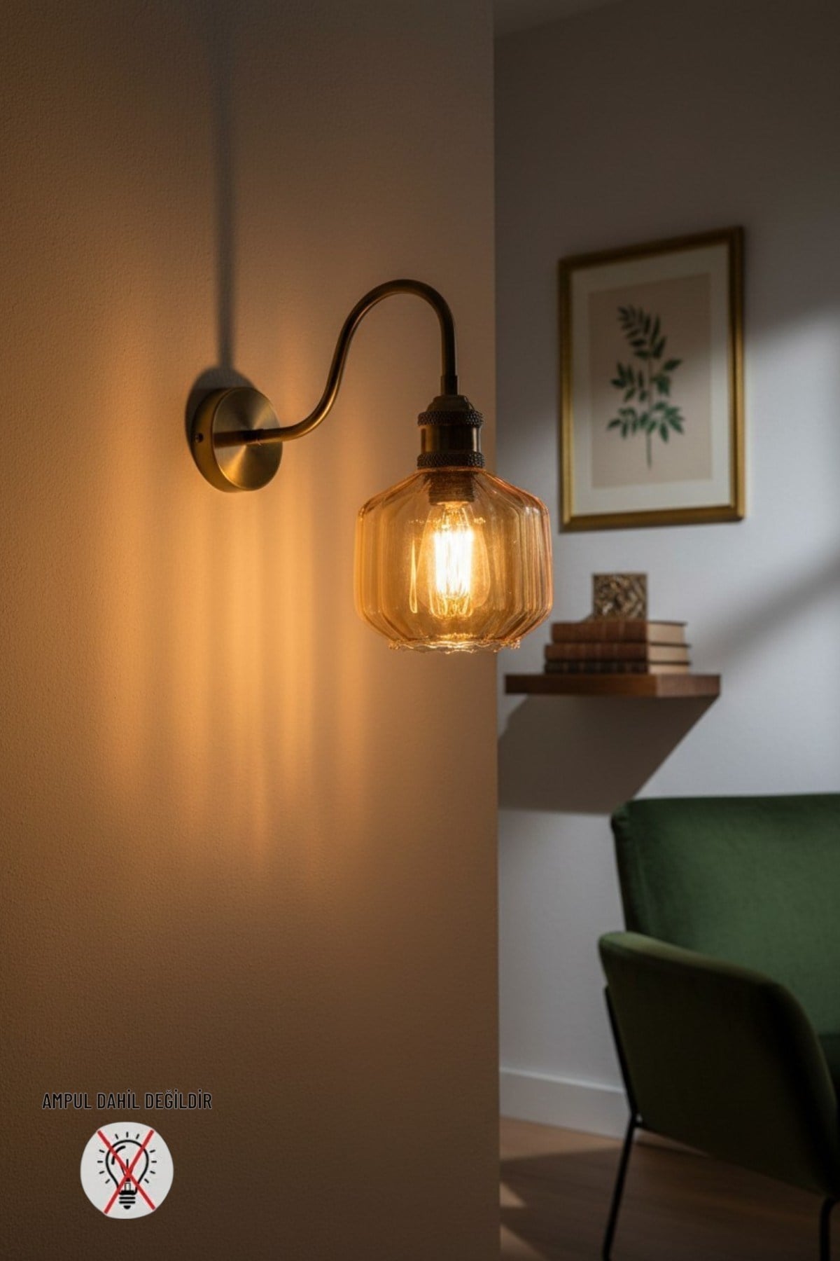Meadow Bal Cam Aplik Duvar Lambası Modern Otel Cafe Vintage Salon Yatak Odası Merdiven Retro