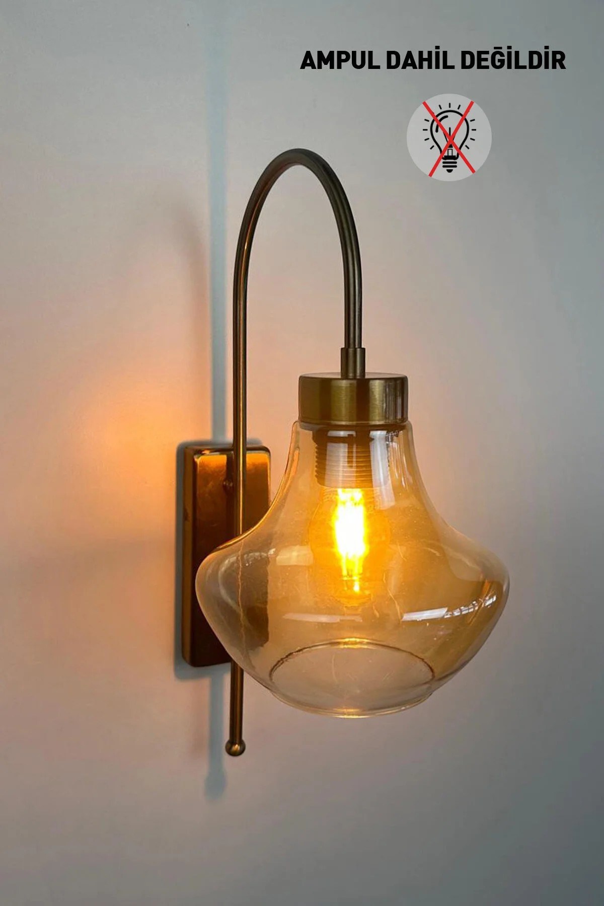 Melk Bal Rengi Cam Aplik Duvar Lambası Modern Otel Cafe Vintage Salon Yatak Odası Merdiven Retro