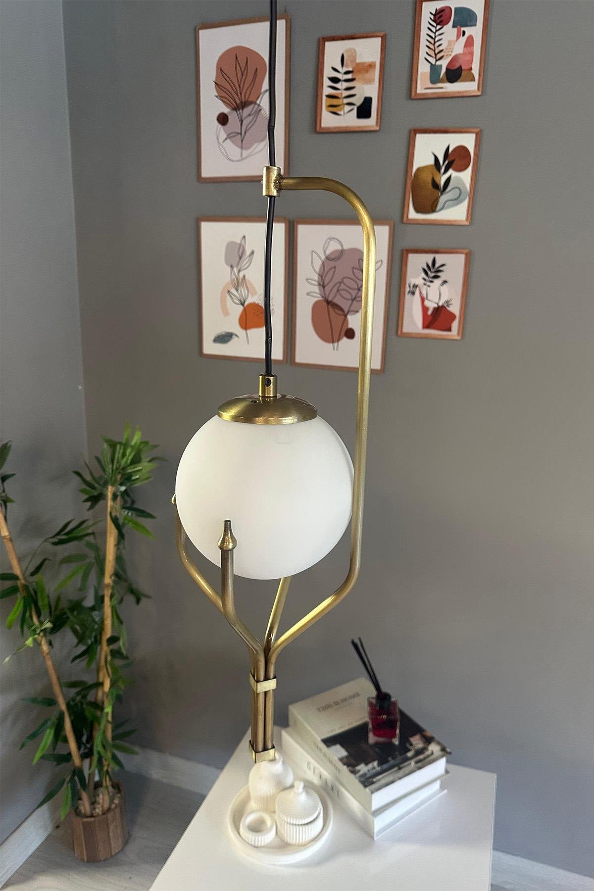 Sally Tekli Avize Retro Sarkıt Ofis Showroom Salon Mutfak Avizeleri
