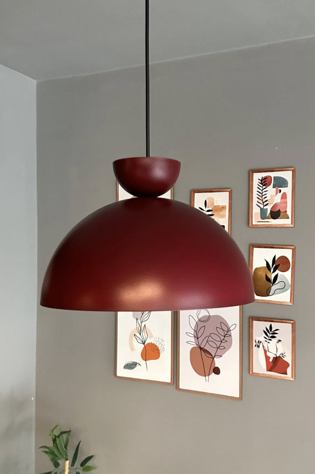Yimpi Avize Vişne Çürüğü Şapka Tekli Sarkıt Salon Kuaför Cafe Dekoratif Aydınlatma Pastane