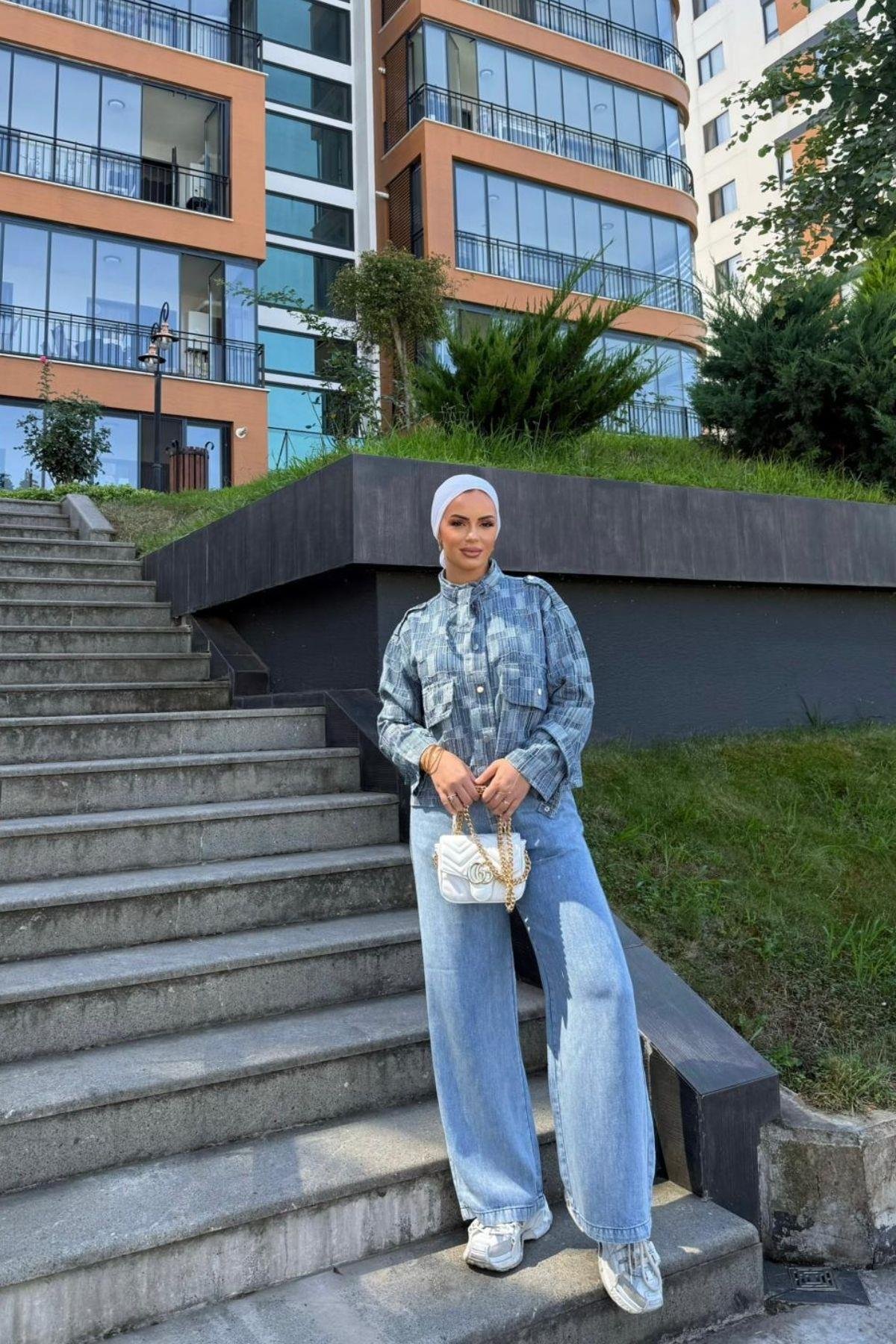 Hakim Yaka Örme Ceket