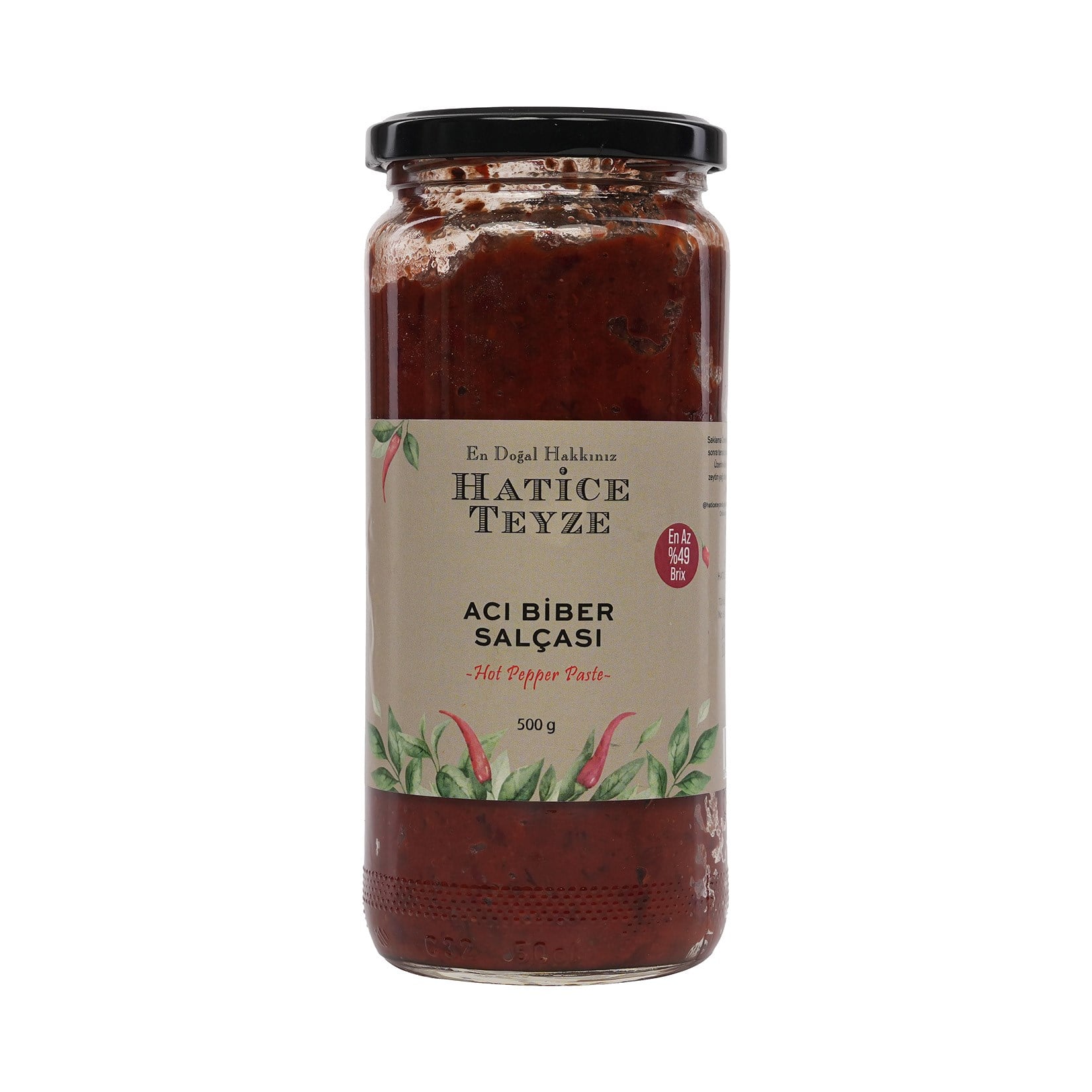 Acı Biber Salçası - 500 gr. - Salça & Sos