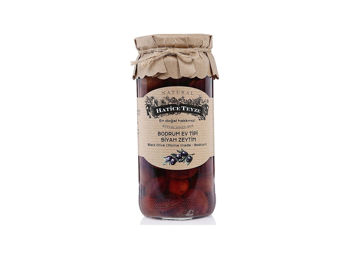 Bodrum Ev Tipi Siyah Zeytin - 420 gr.-
