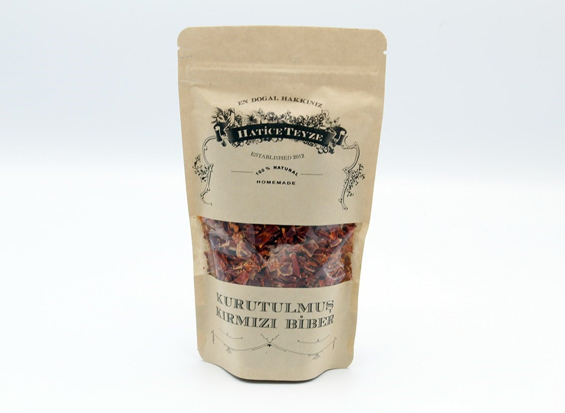 Doğranmış Kurutulmuş Biber - 100 gr.-