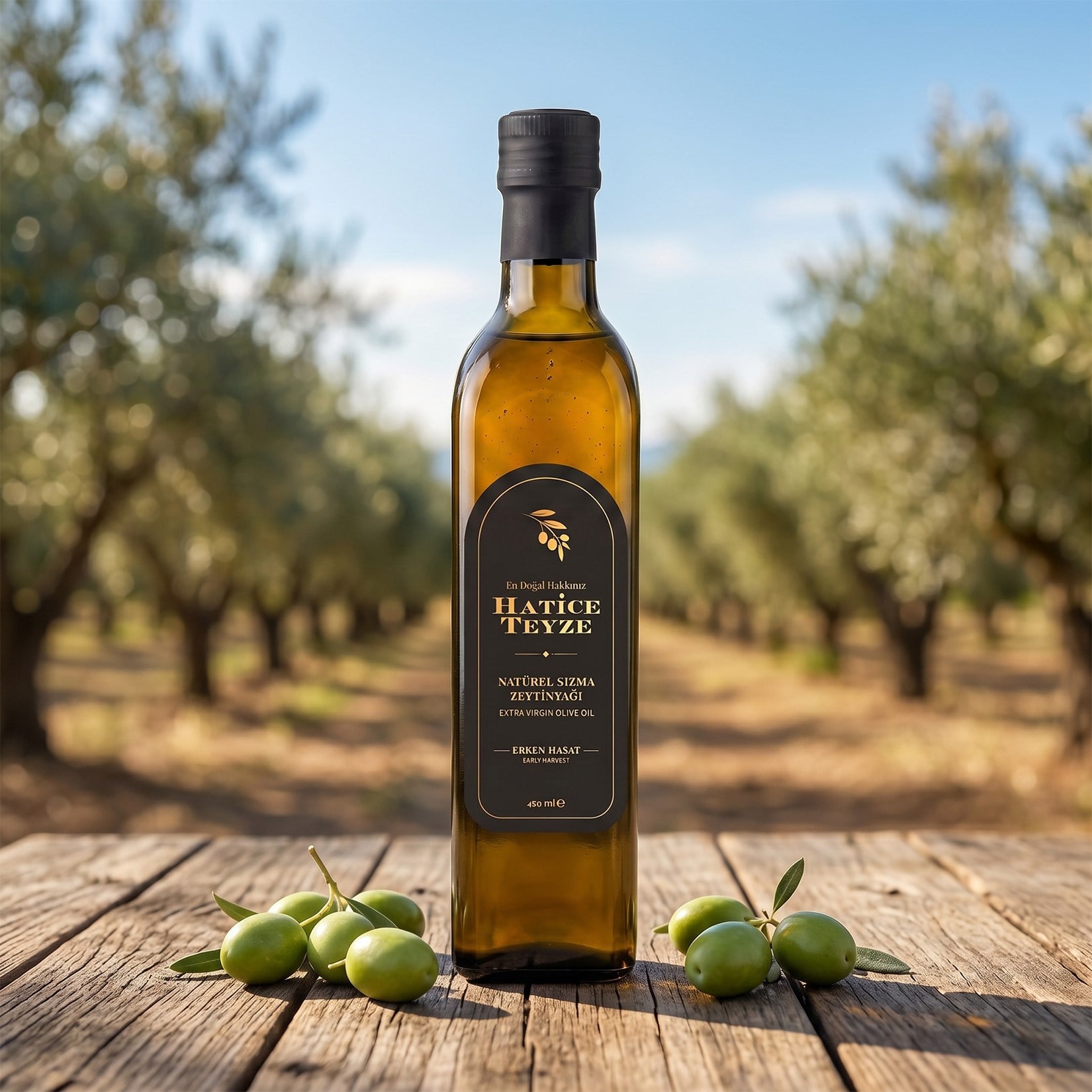 Erken Hasat Premium - 450 ml. - Zeytinyağı
