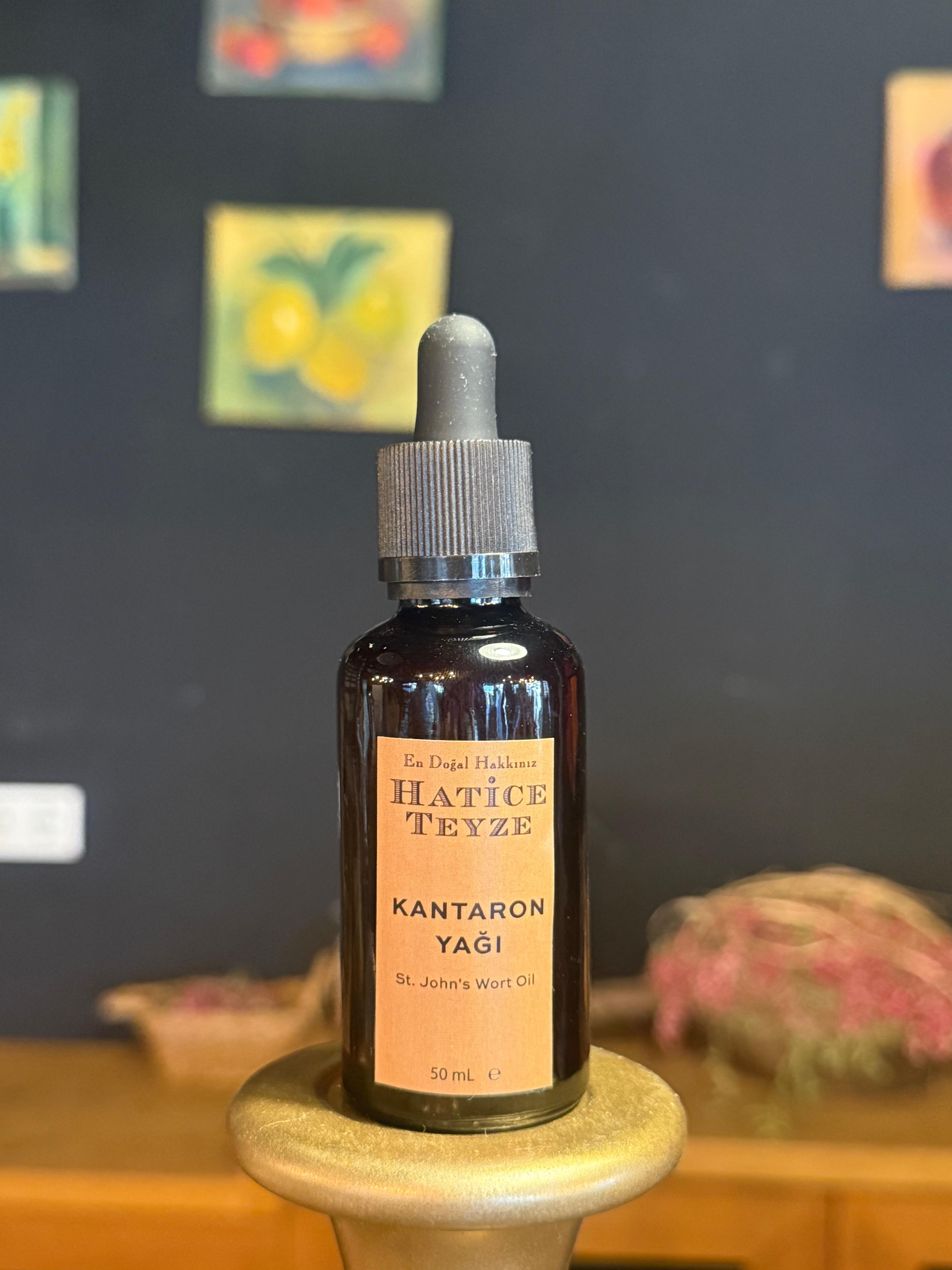 Kantaron Yağı - 50 ml. - CİLT VE BESLENME ÜRÜNLERİ