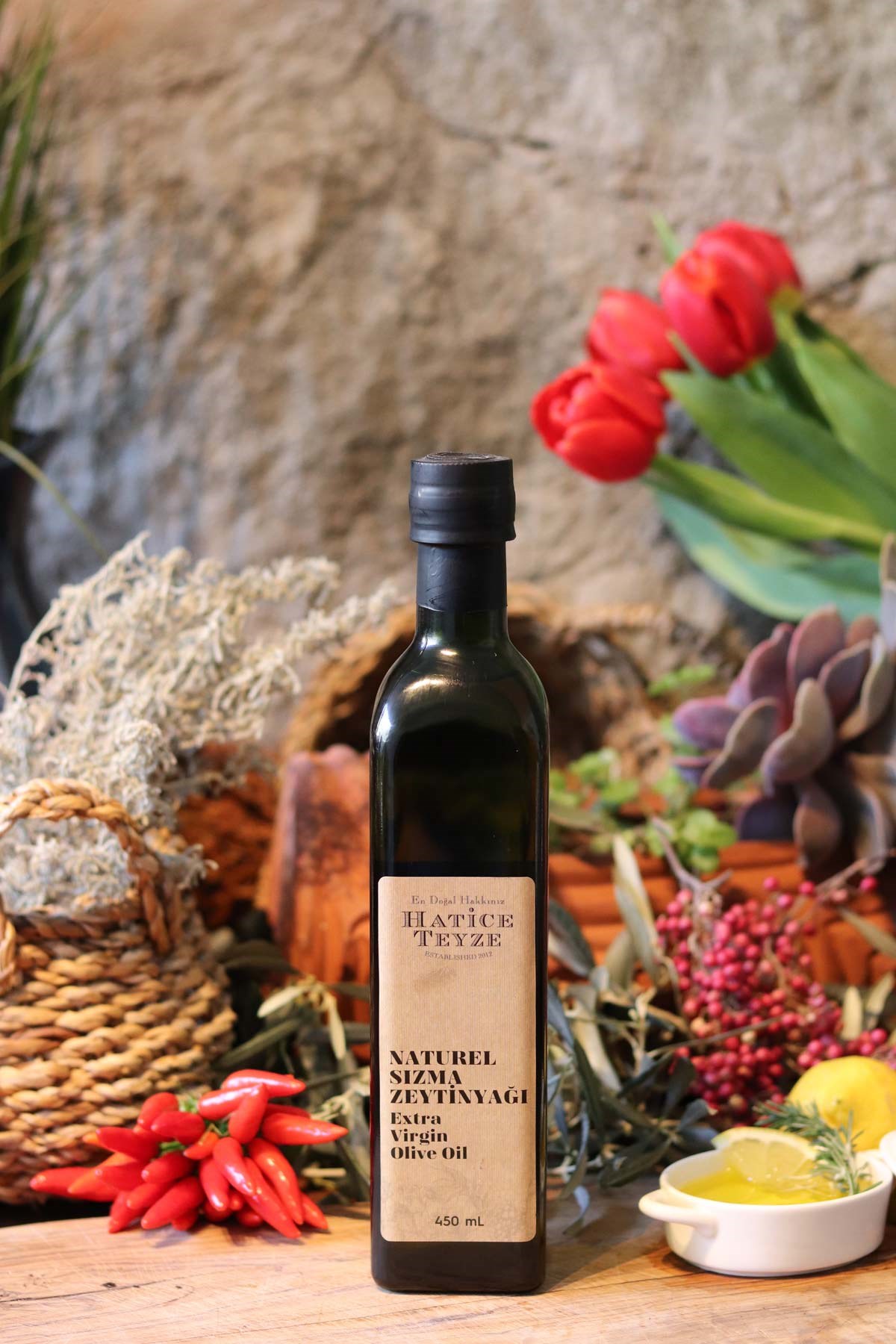 Naturel Sızma Zeytinyağı - 450 ml. - Zeytinyağı