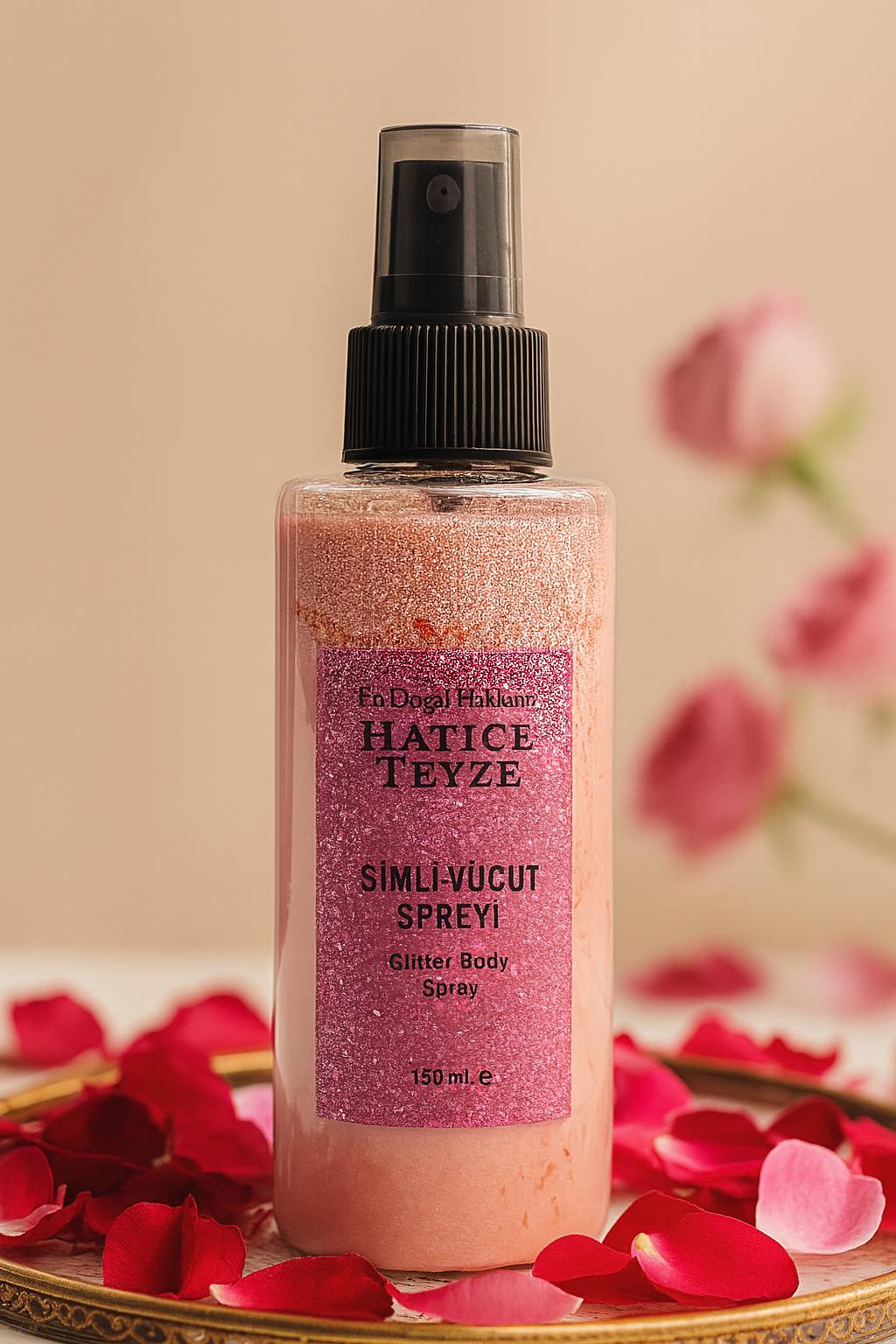 Simli Vücut Spreyi - 150 ml - CİLT VE BESLENME ÜRÜNLERİ