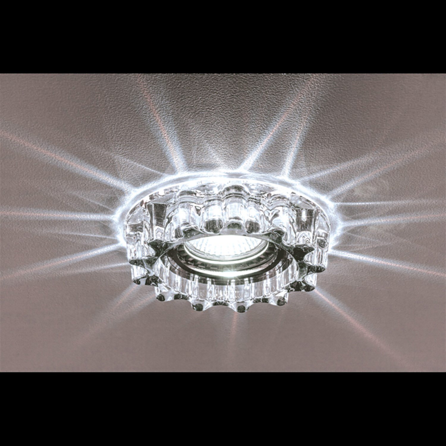 Goldx 3W Kenarı Ledli Kristal Spot Armatür ZE676