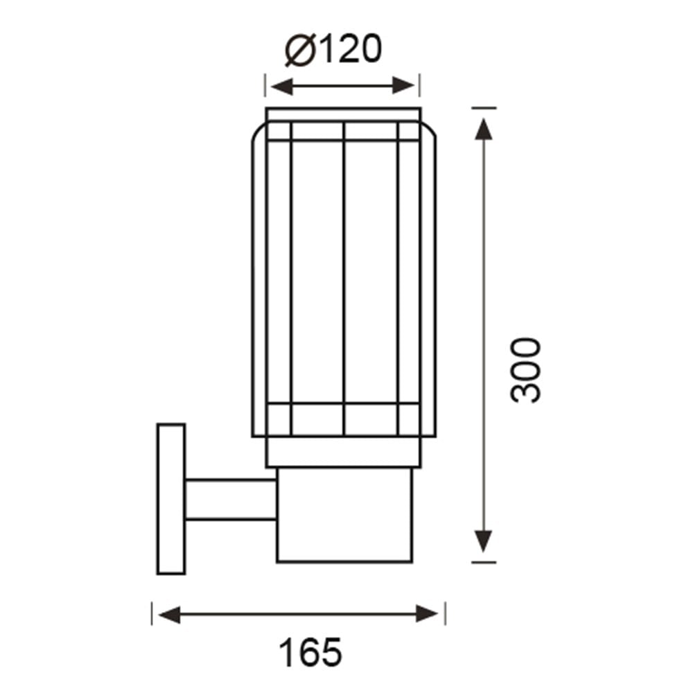Jupiter Bahçe Aplik JG931 AN