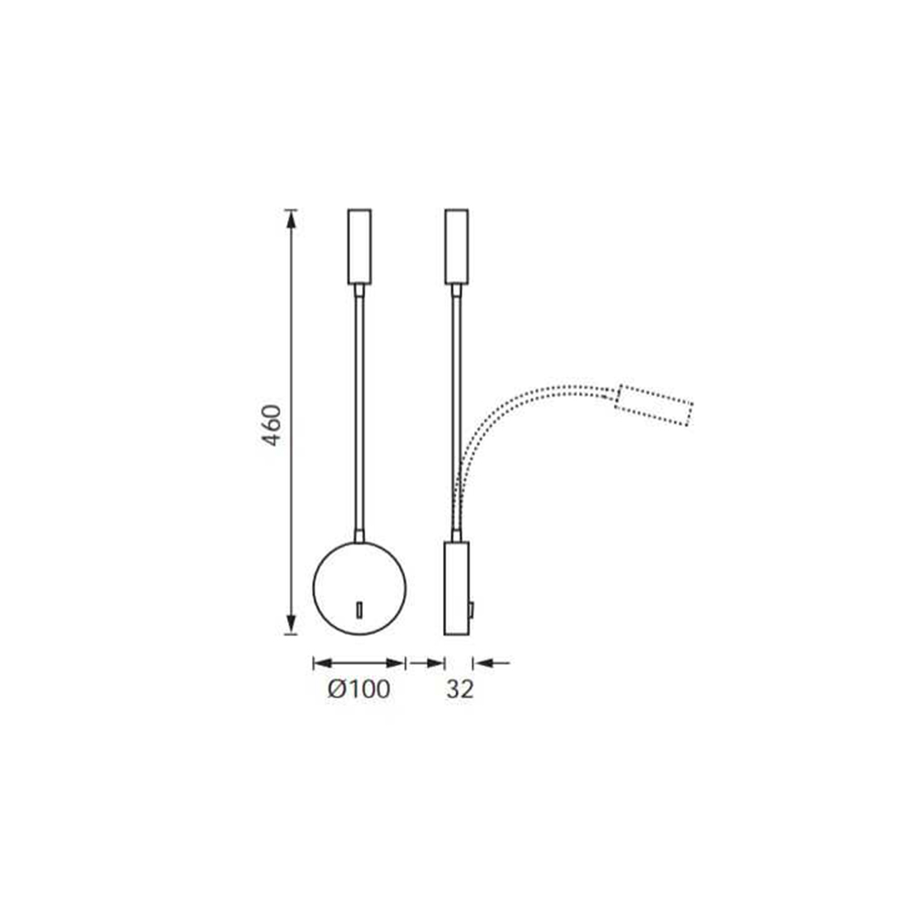 Jupiter Led'li Duvar Aplik LW504
